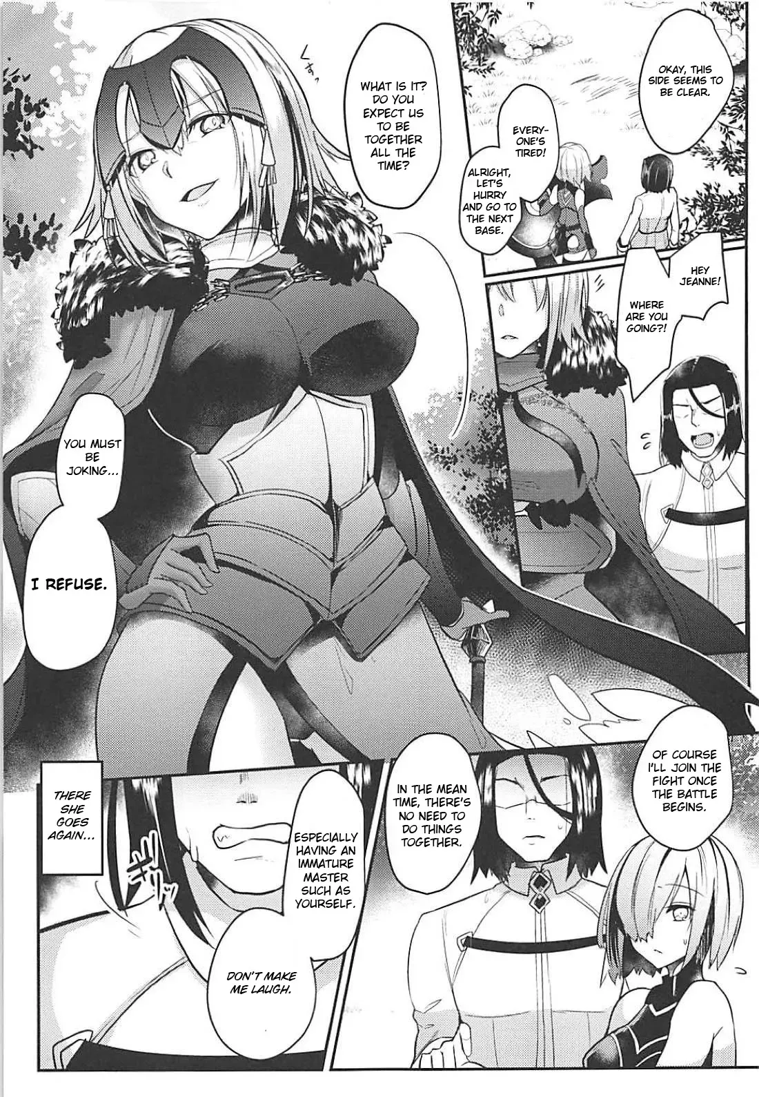 (C94) [Kuusou Monochrome (Abi)] Jeanne Alter Dosukebe Saimin | Jeanne Alter Perverted Hypnosis (Fate/Grand Order) [English] - Page 2