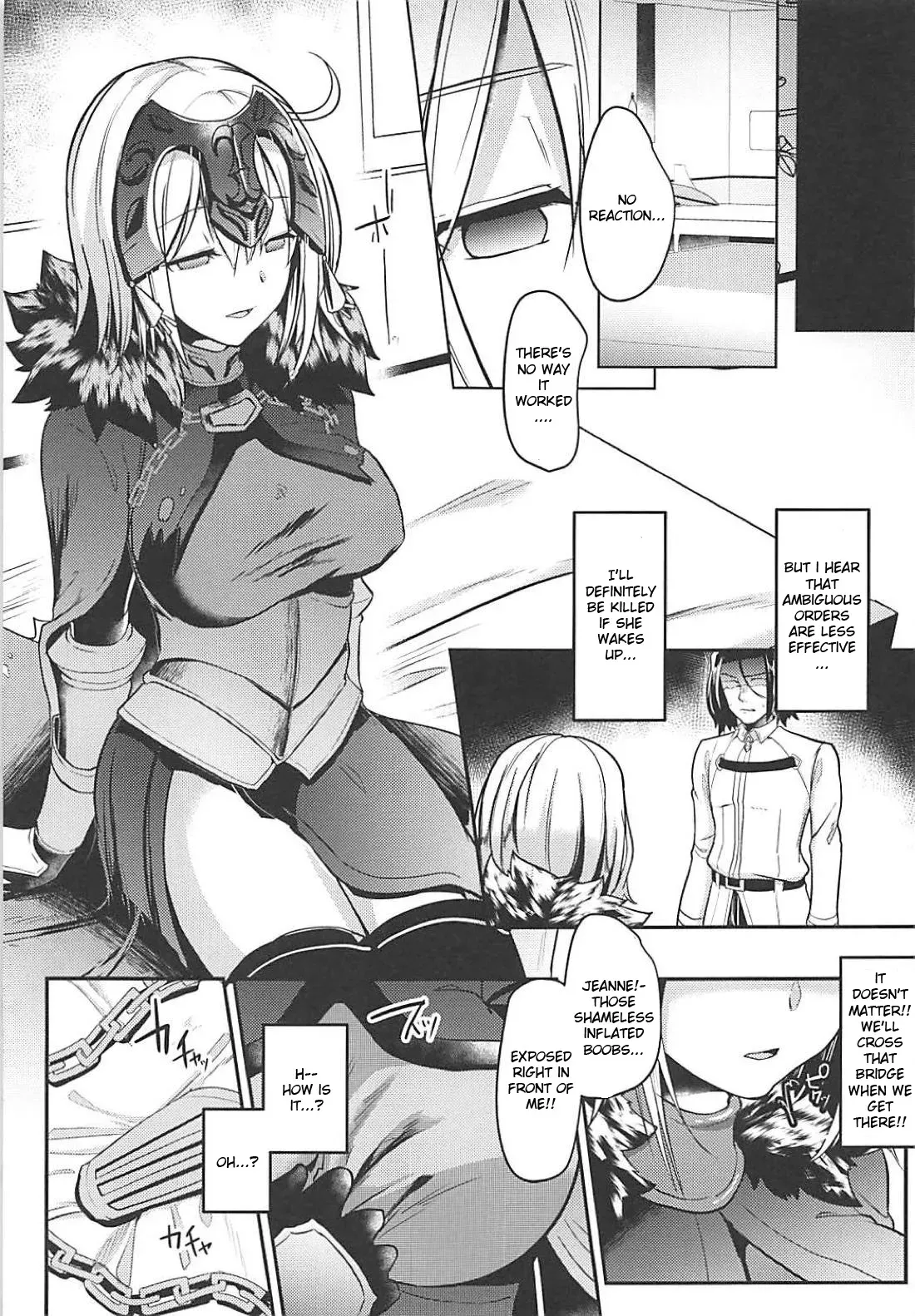 (C94) [Kuusou Monochrome (Abi)] Jeanne Alter Dosukebe Saimin | Jeanne Alter Perverted Hypnosis (Fate/Grand Order) [English] - Page 4