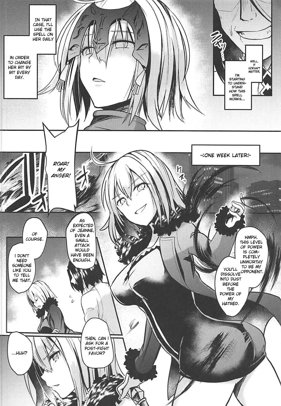 (C94) [Kuusou Monochrome (Abi)] Jeanne Alter Dosukebe Saimin | Jeanne Alter Perverted Hypnosis (Fate/Grand Order) [English] - Page 7