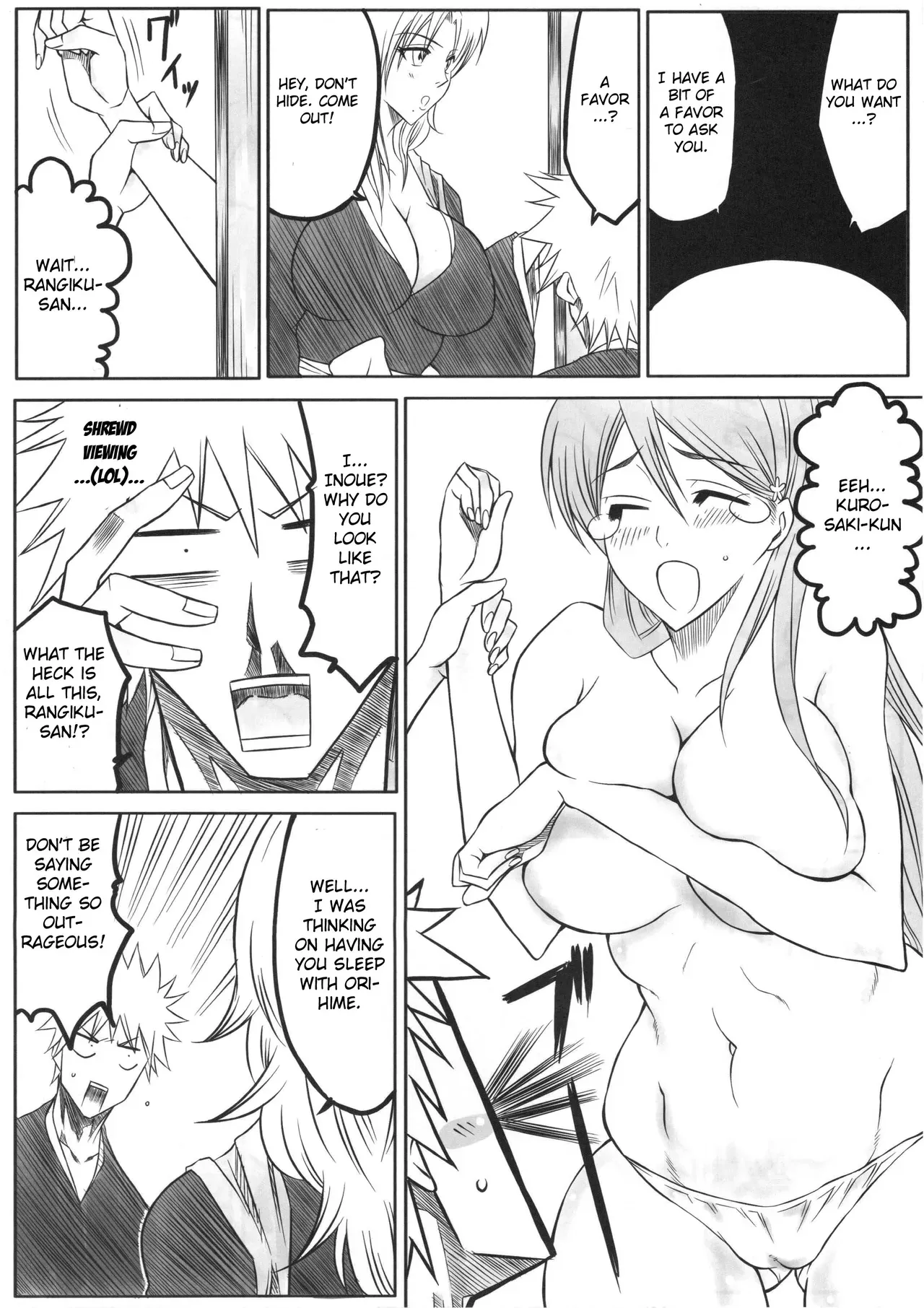 (C72) [Heta no Yoko Zuki (Dunga)] Ori (Bleach) [English] [doujin-moe.us] - Page 7