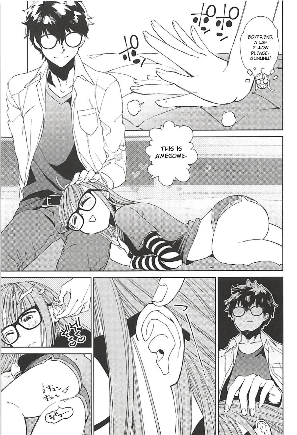 (C94) [Kindergarten (Hobo3)] Futaba to Kareshi no Ecchi na Ichinichi (Persona 5) [English] [CrowKarasu] - Page 8