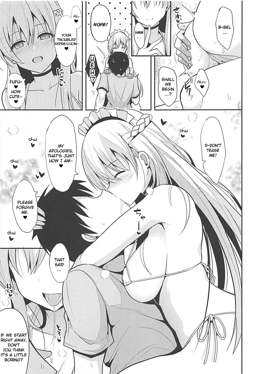 (C94) [Nekonokone (Takeyuu)] Belfast to Kekkon Shoya | Wedding Night with Belfast (Azur Lane) [English] =HOXY= - Page 6