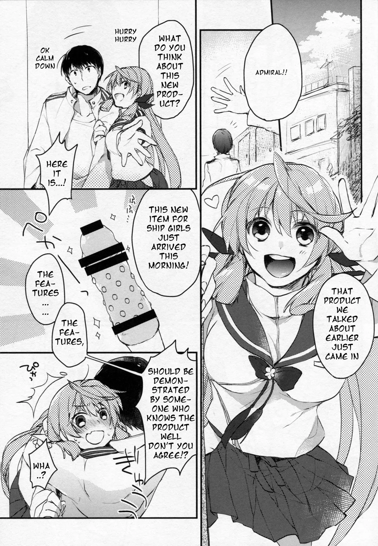(C88) [nature. (Hazuki)] Kanbanmusume-san wa Haikakin Teitoku ga Osuki? (Kantai Collection -KanColle-) [English] [dvinrtribution] - Page 3