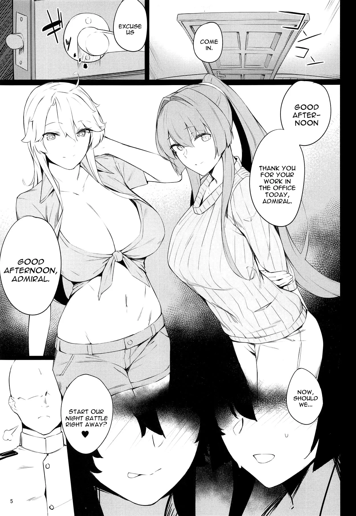 (COMIC1☆15) [Enokiya (eno)] BLEND (Kantai Collection -KanColle-) [English] [constantly] - Page 4