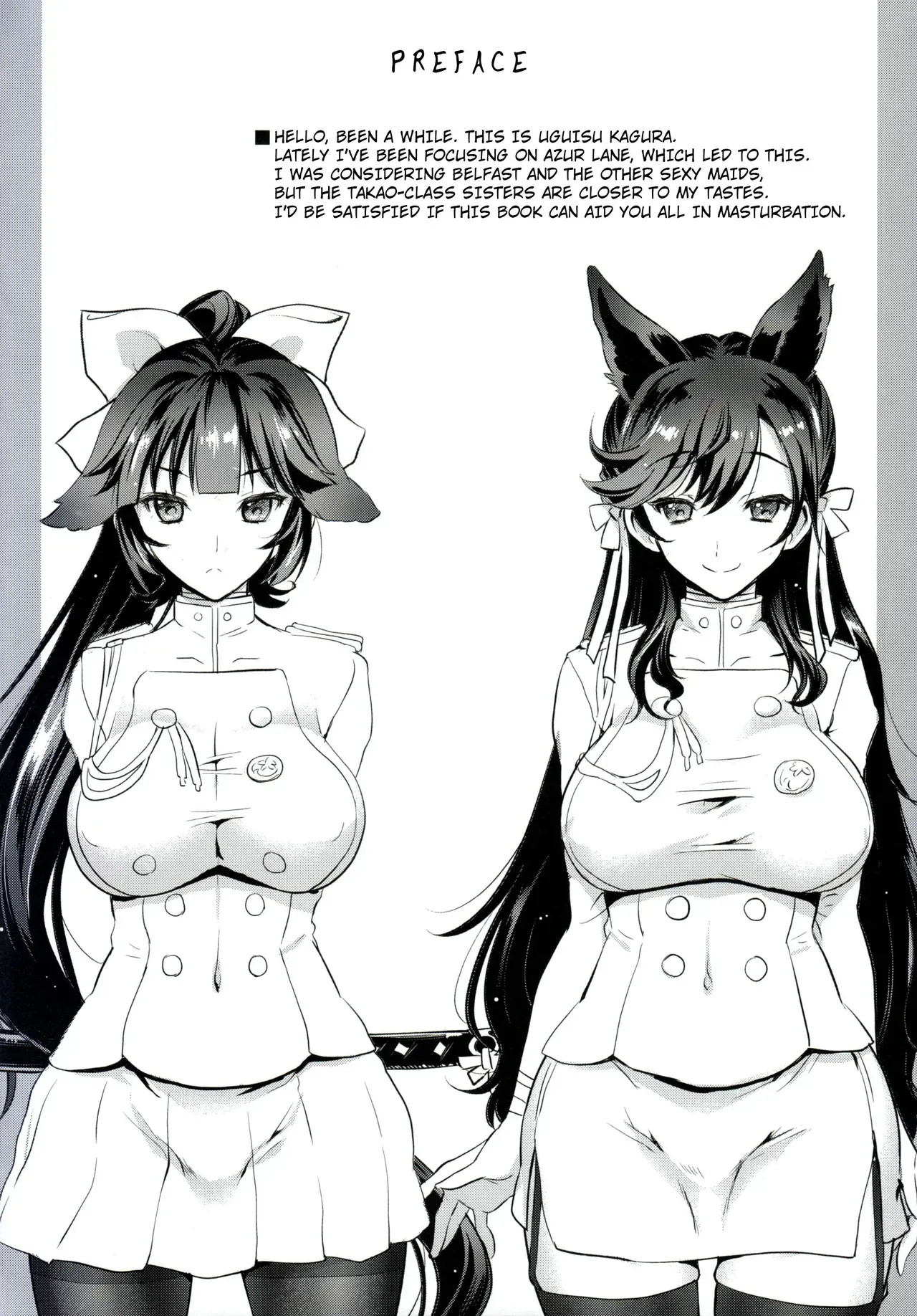 (C93) [Uguisuya (Uguisu Kagura)] SAKURA FLEET [In the case of Takao and Atago.] (Azur Lane) [English] - Page 3