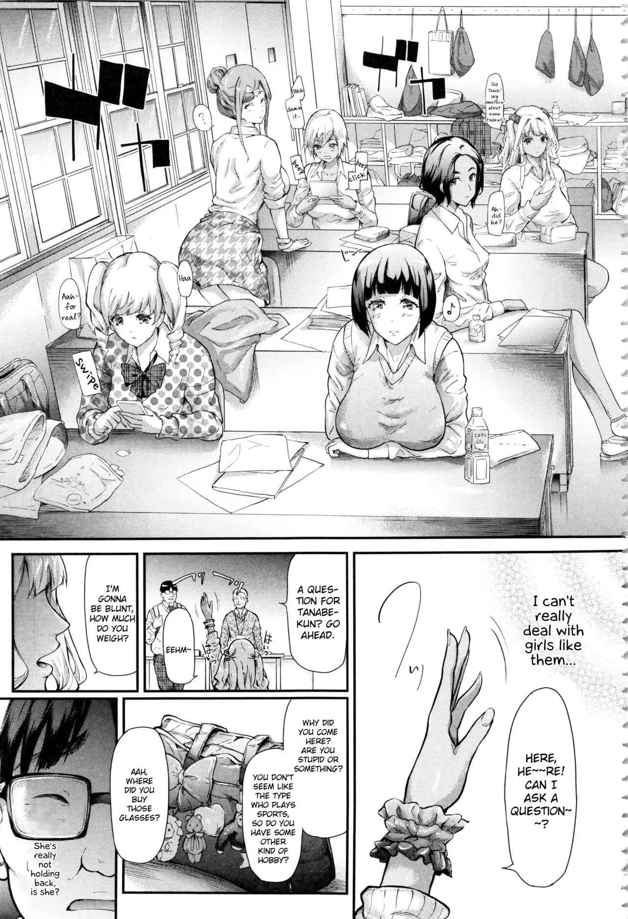 [Shiki Takuto] Gyaru Tomo ♥ Harem - Gal Friend ♥ Harem [English] [Hennojin] - Page 8