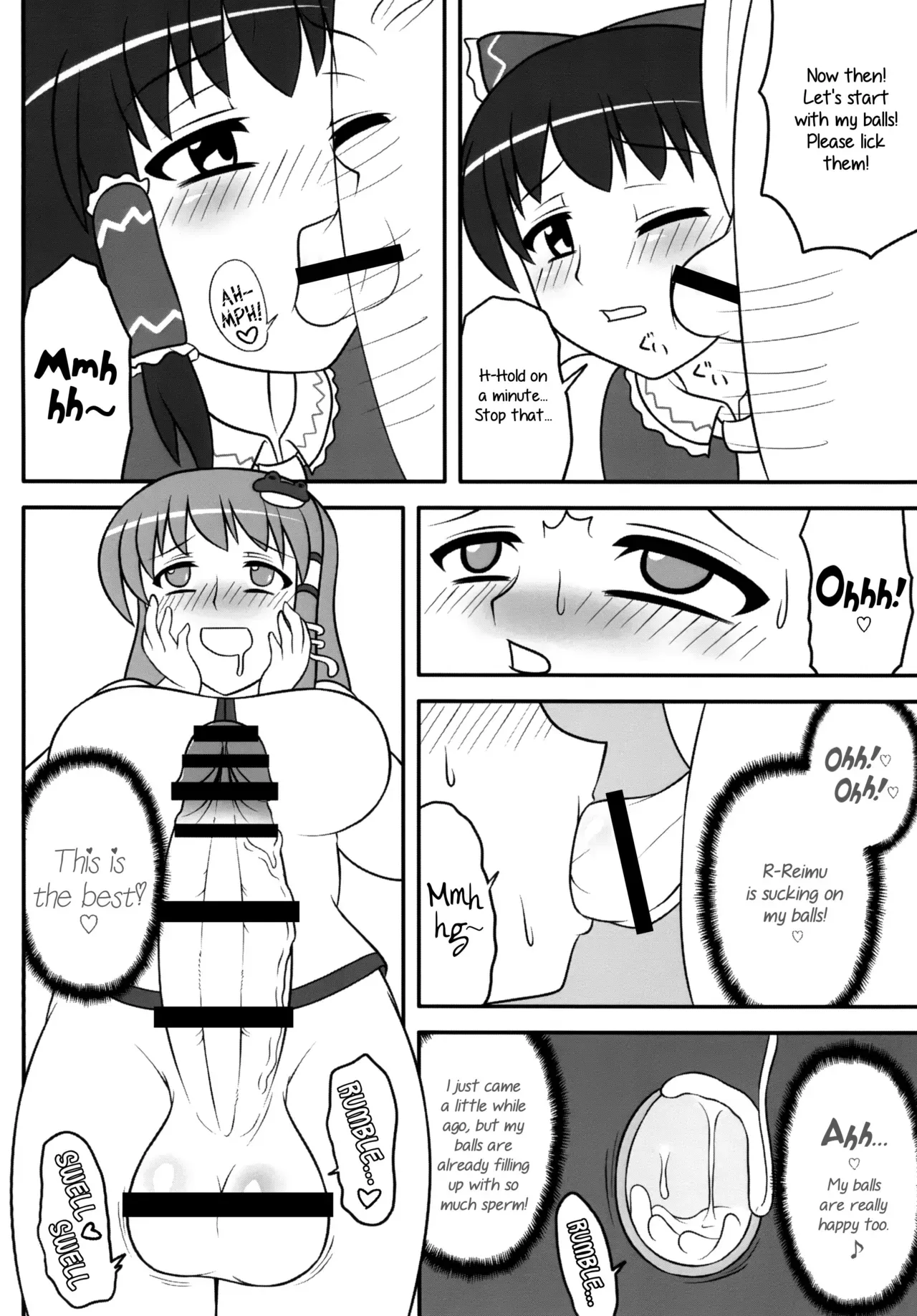 [Oreichigo (Yukino F Iwasuke)] Futanari Sanae-san 2 (Touhou Project) [English] [EHCOVE] [Digital] - Page 10