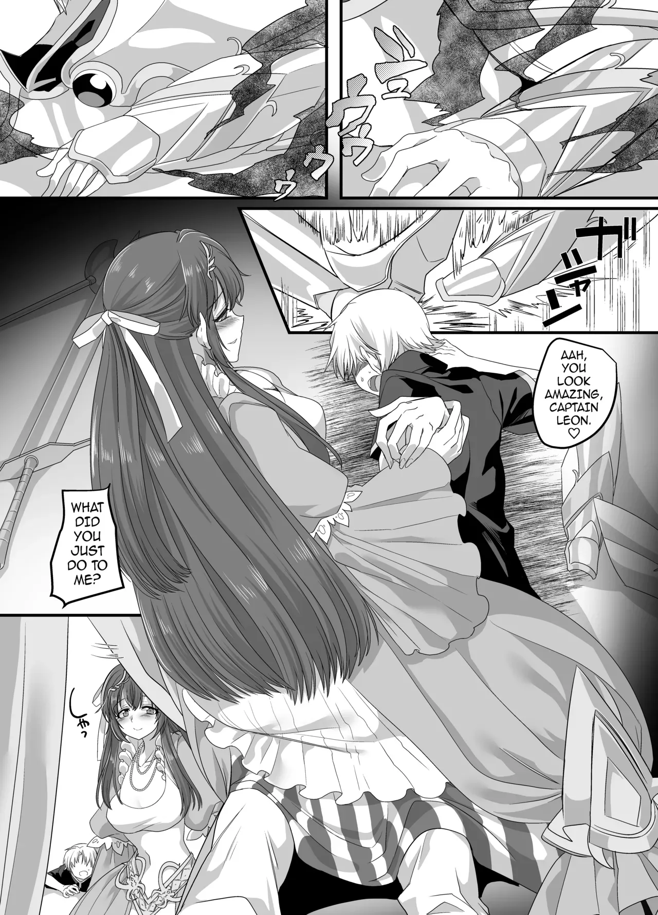 [Amuai Okashi Seisakusho (Kouji)] Seikishichou Leon | Holy Knight Captain Leon [English] {darknight} [Digital] - Page 6