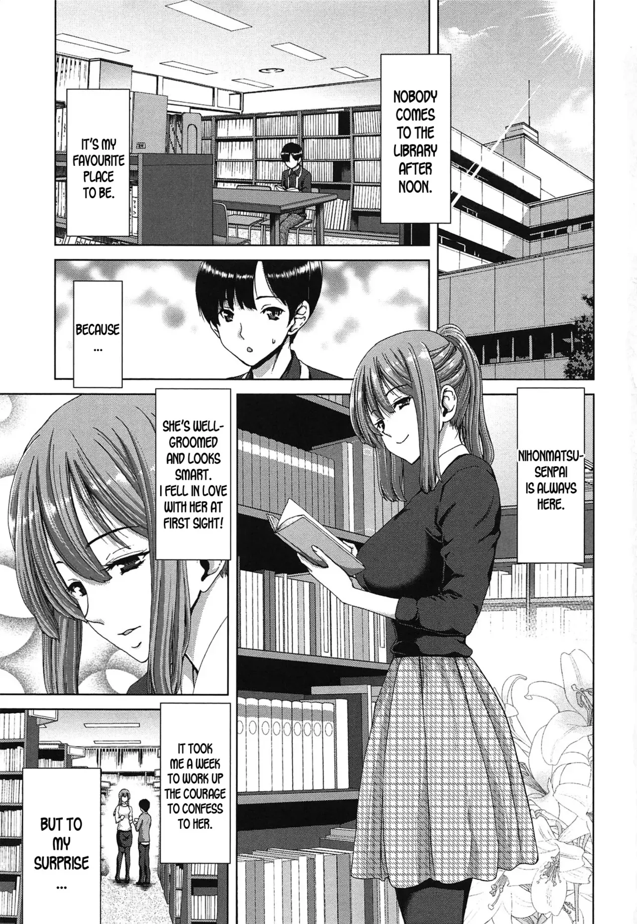 [Hori Hiroaki] Bitch Library (SLUT ACT!) [English] [desudesu] - Page 1