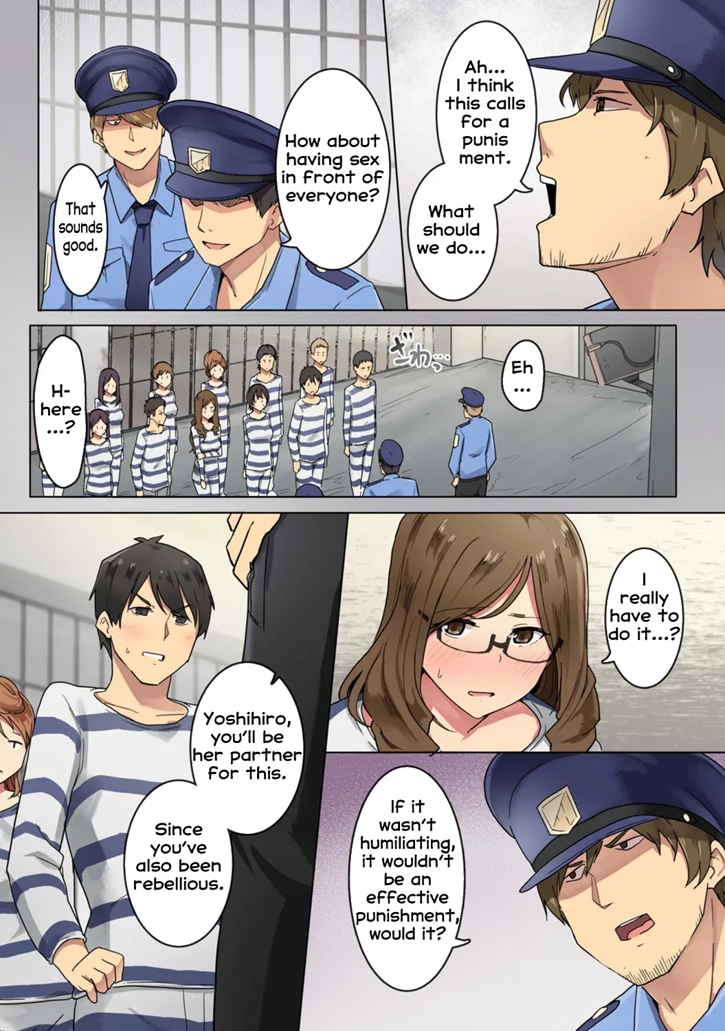 [Wakamatsu] Kangoku Zemi Kanshu ni Zettai Fukujuu o Shiirarete... Ch.3 (COMIC Ananga Ranga Vol. 48) [English] [Erozbischof] - Page 4