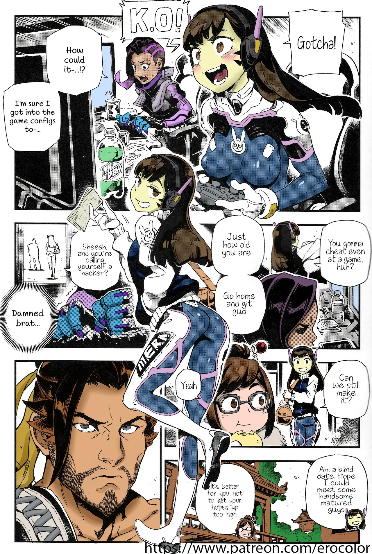 (FF30) [Bear Hand (Fishine, Ireading)] OVERTIME!! OVERWATCH FANBOOK VOL. 2 (Overwatch) [English] [Colorized] - Page 2