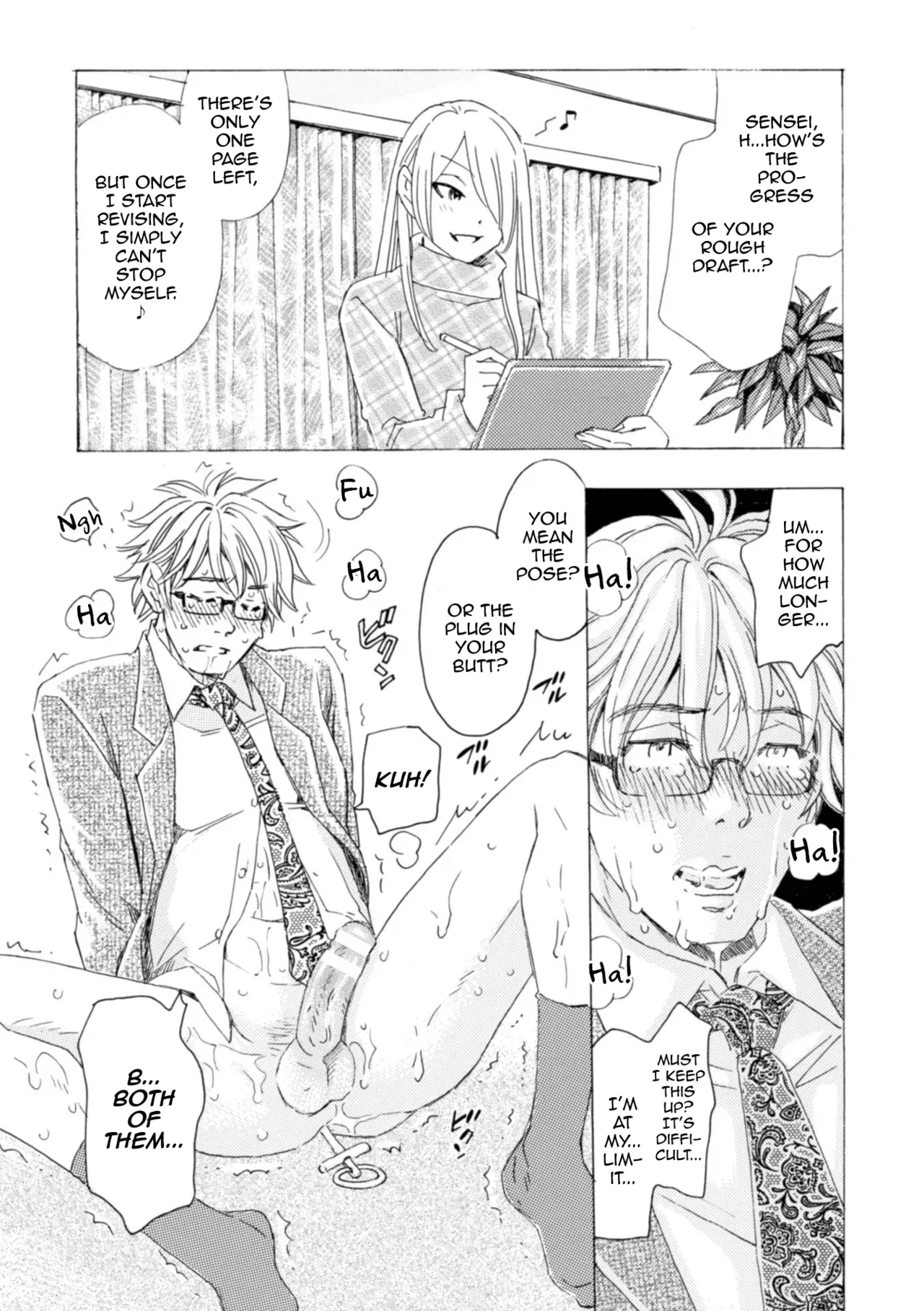 [Komotoda Emai] Boku no Kaku BL Comic wa Homo Bitch na Tantou Henshuusha ga Model desu [English] [mysterymeat3] - Page 3