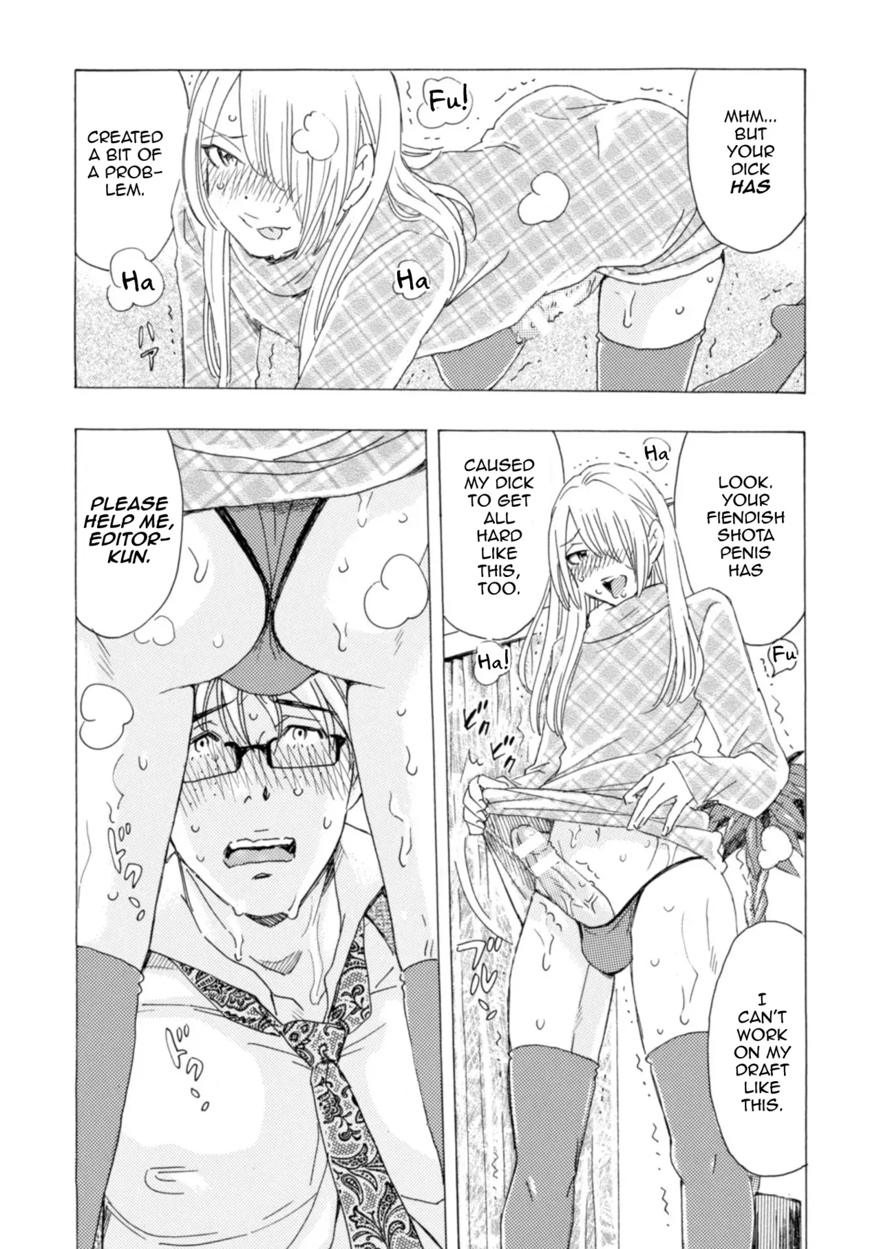 [Komotoda Emai] Boku no Kaku BL Comic wa Homo Bitch na Tantou Henshuusha ga Model desu [English] [mysterymeat3] - Page 8