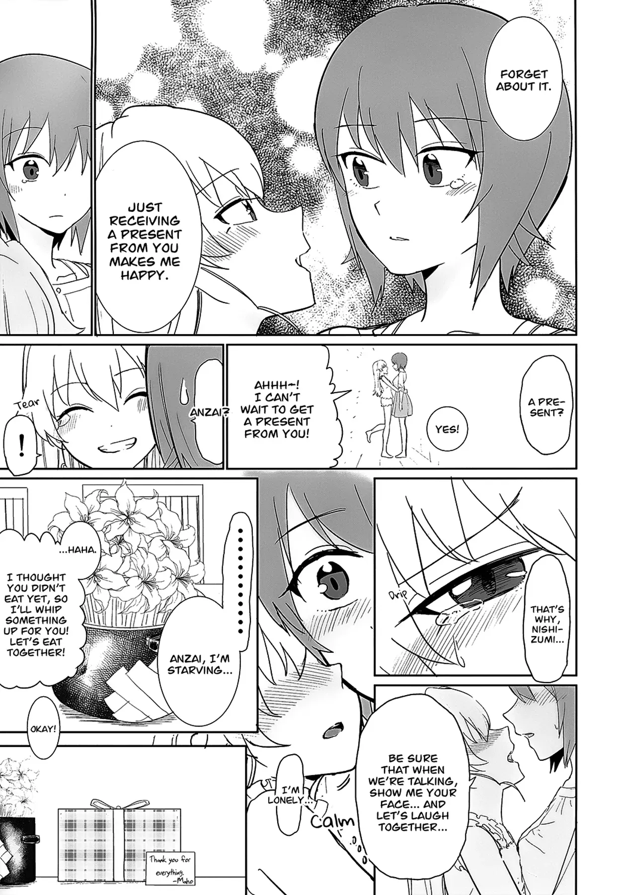 [Yawaraka Shoten (Yawaraka Black)] Maho to Chovy wa mada Tsukiawanai | Maho and Chovy Are Still Not Dating (Girls und Panzer) [English] [GH-Nemo] [Digital] - Page 8