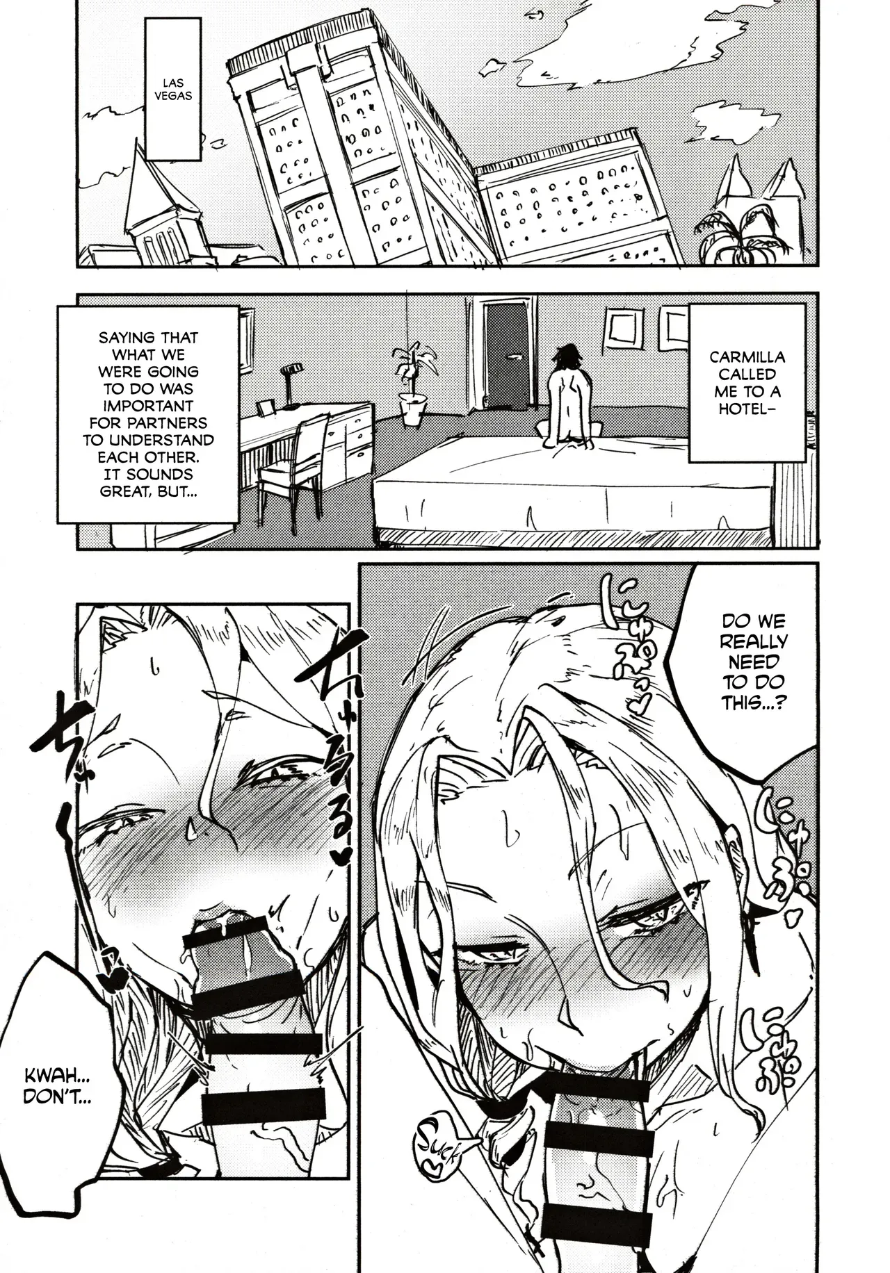 (C97) [Sakekan Memorial (SOLOPIPB, Nakamura Regura)] Carmilla-san no Ecchi na no ga Kakitakatta Hon | I Wanted To Draw A Book About Carmilla's Sexiness (Fate/Grand Order) [English] =The Lost Light= - Page 4