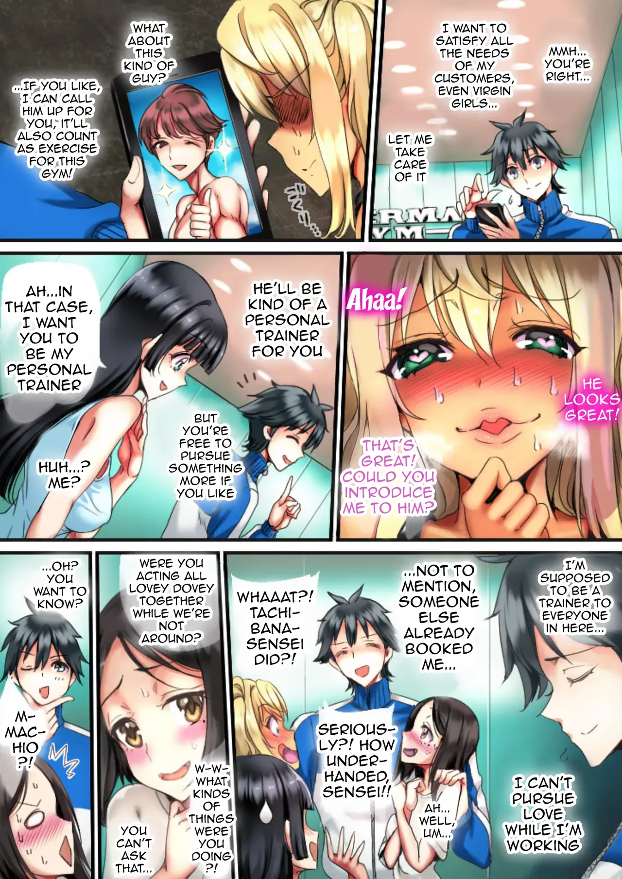 [sad.co (Sadokko)] Mesu Niku Dumbbell wa Nanbon no Chinpo ni Moteru? | A Female Dumbbell That's Popular With Many Cocks (Dumbbell Nan Kilo Moteru?) [English] {Doujins.com} - Page 6