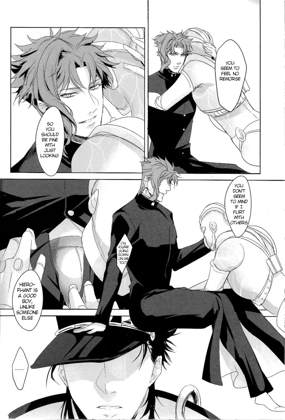 (The World 7) [Setsugekka (Shirosaki Yukiya)] Oshioki no Jikan da yo Baby | It’s time for your punishment, baby (JoJo’s Bizarre Adventure) [English] - Page 10