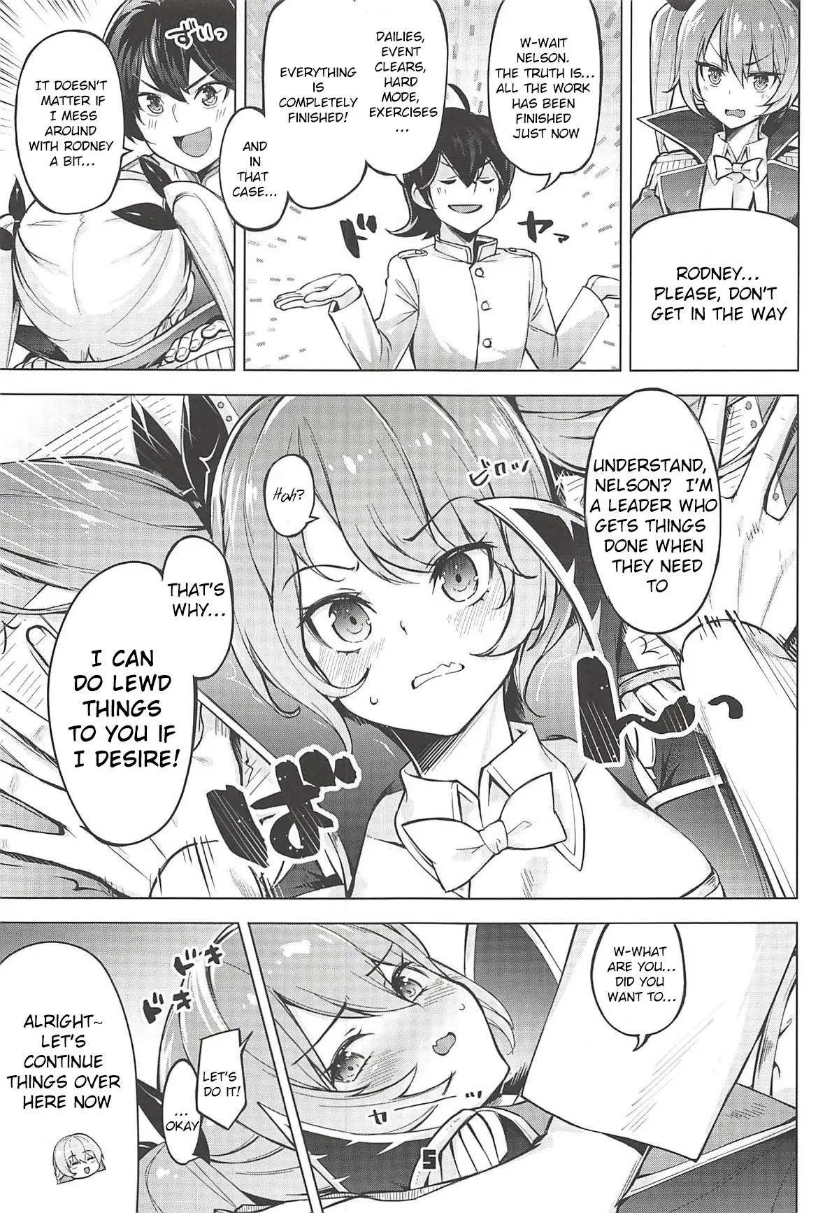 (C94) [Zombie to Yukaina Nakamatachi (Super Zombie)] Rodney Shite Nelson (Azur Lane) [English] - Page 4