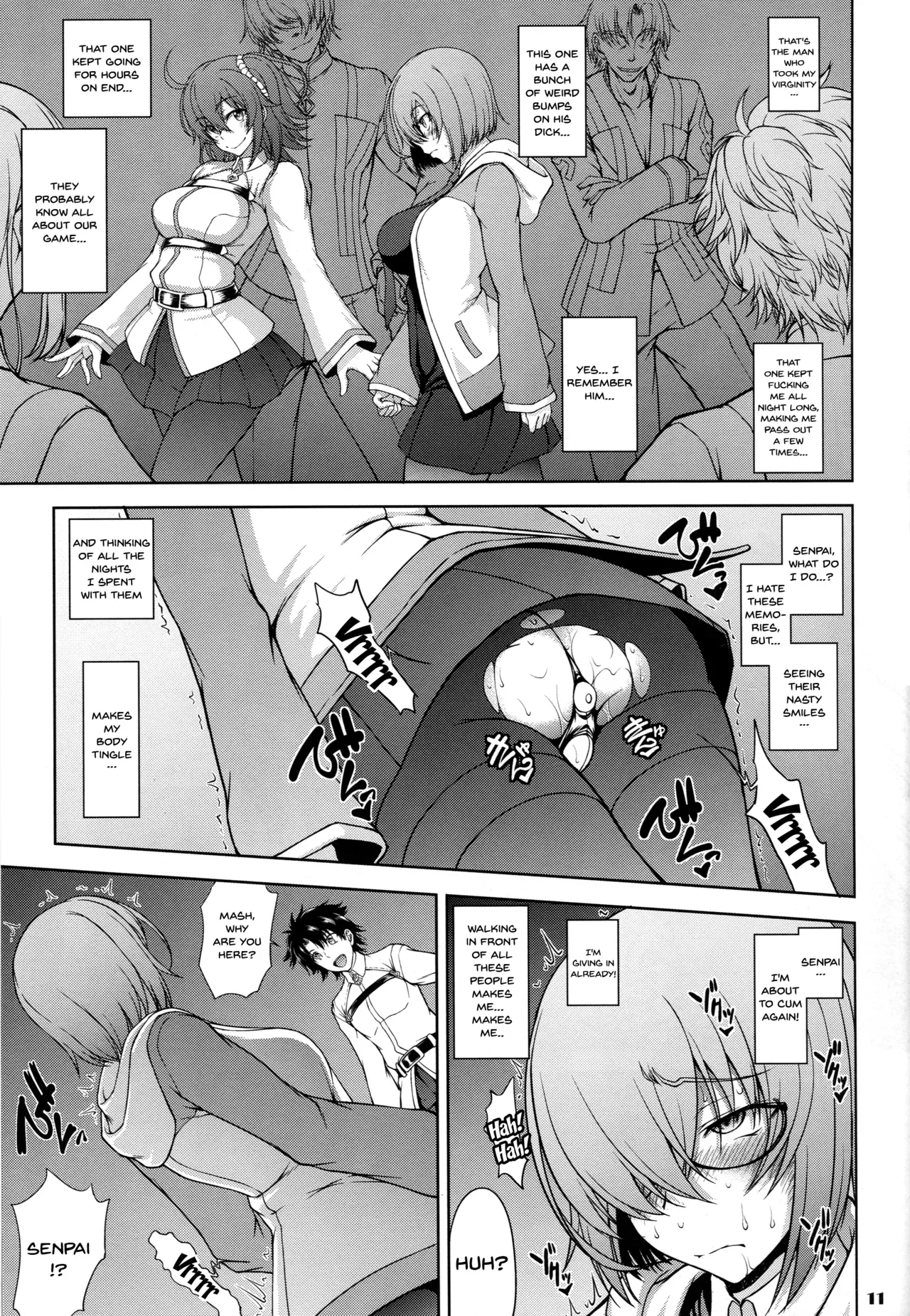 (Futaket 15.5) [Majimadou (Matou)] Senpai dake ga Shiranai Nanatsu no Kiroku (Fate/Grand Order) [English] [Doujins.com] - Page 10