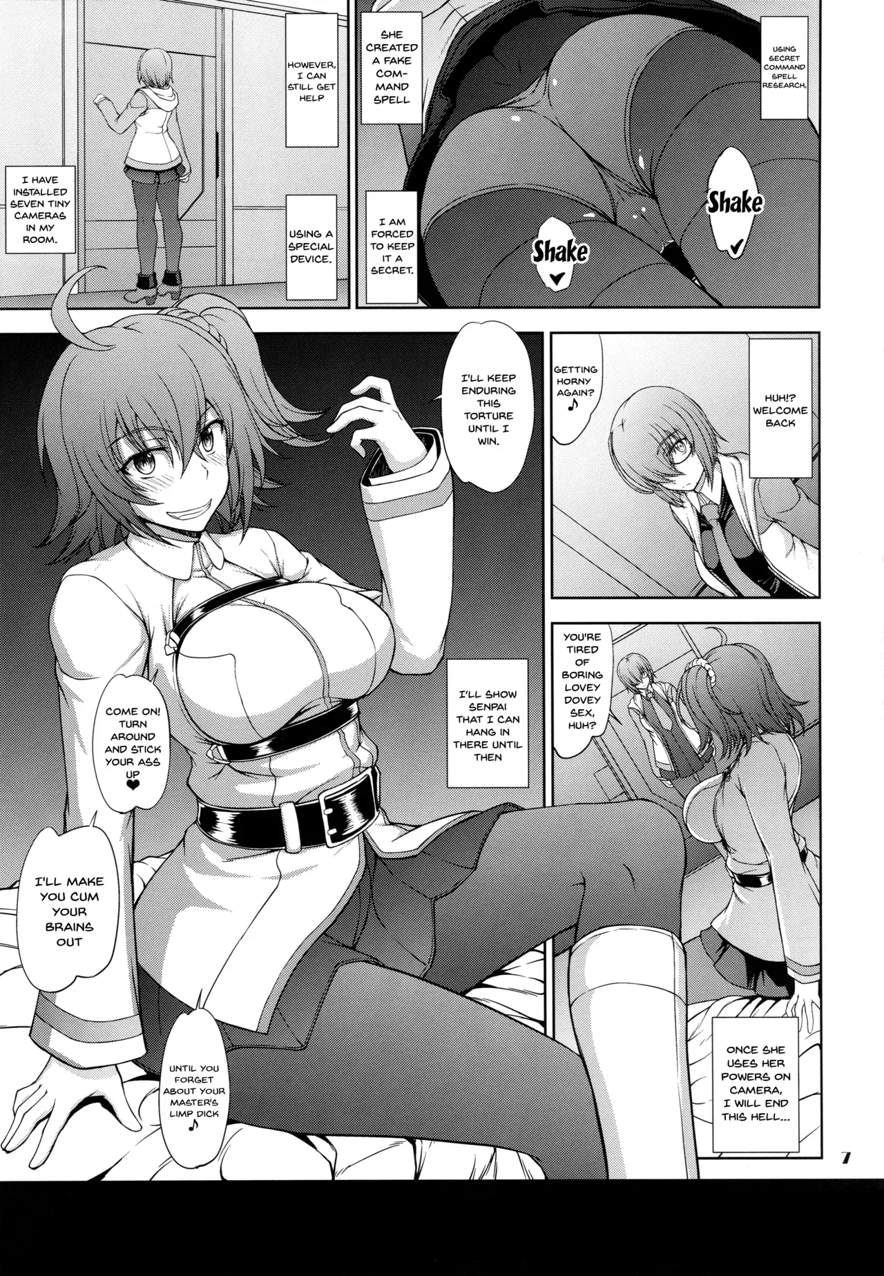 (Futaket 15.5) [Majimadou (Matou)] Senpai dake ga Shiranai Nanatsu no Kiroku (Fate/Grand Order) [English] [Doujins.com] - Page 6