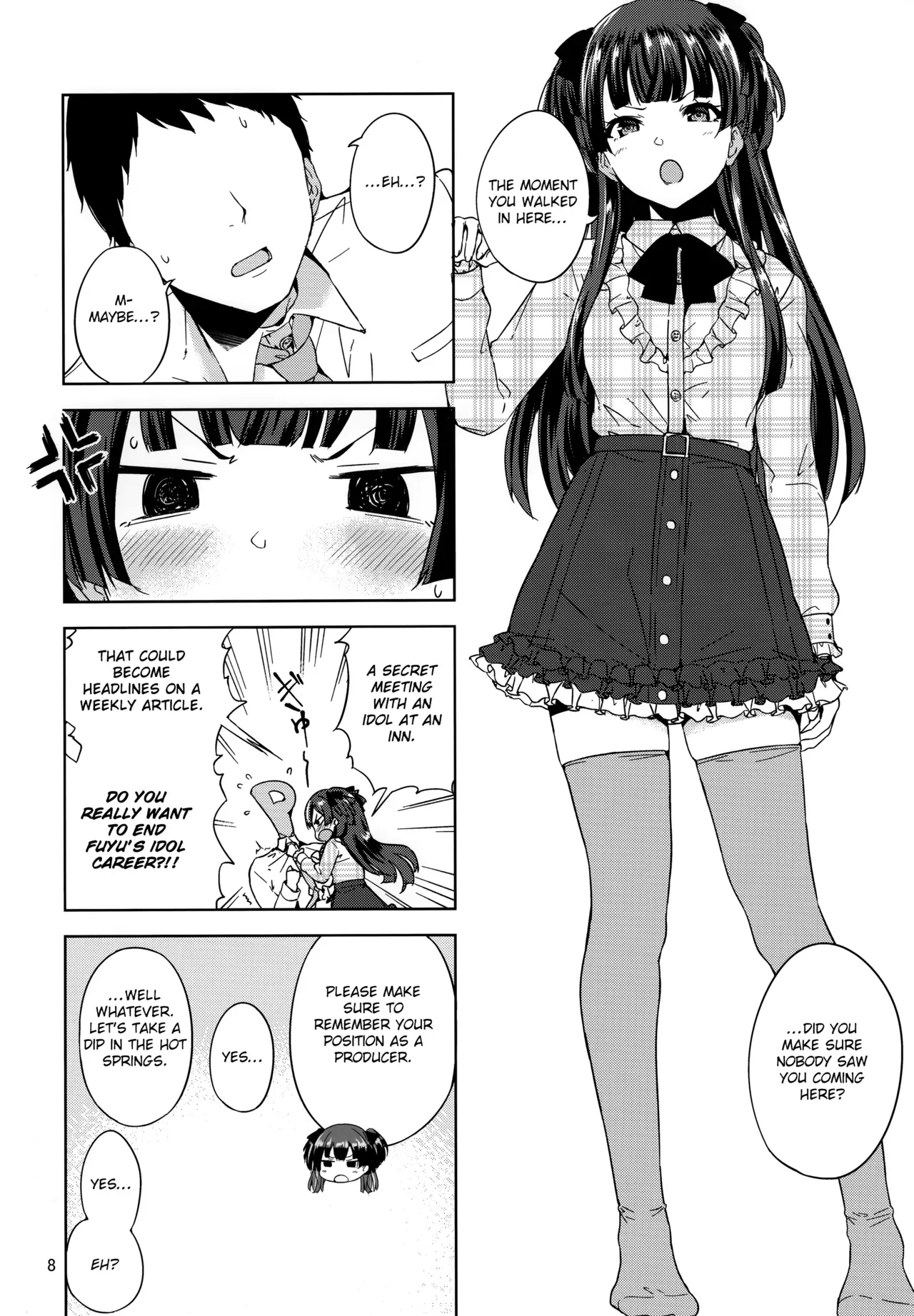 (C97) [manymanyrain (Amagasa Ikuta)] Fuyuzora. (THE iDOLM@STER: Shiny Colors) [English] [obsoletezero] - Page 9