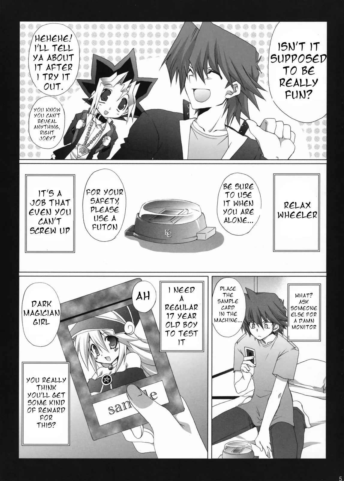 (C73) [TAKANAEDOKO (Takanae Kyourin)] Endless my turn!! (Yu-Gi-Oh!) [English] - Page 4