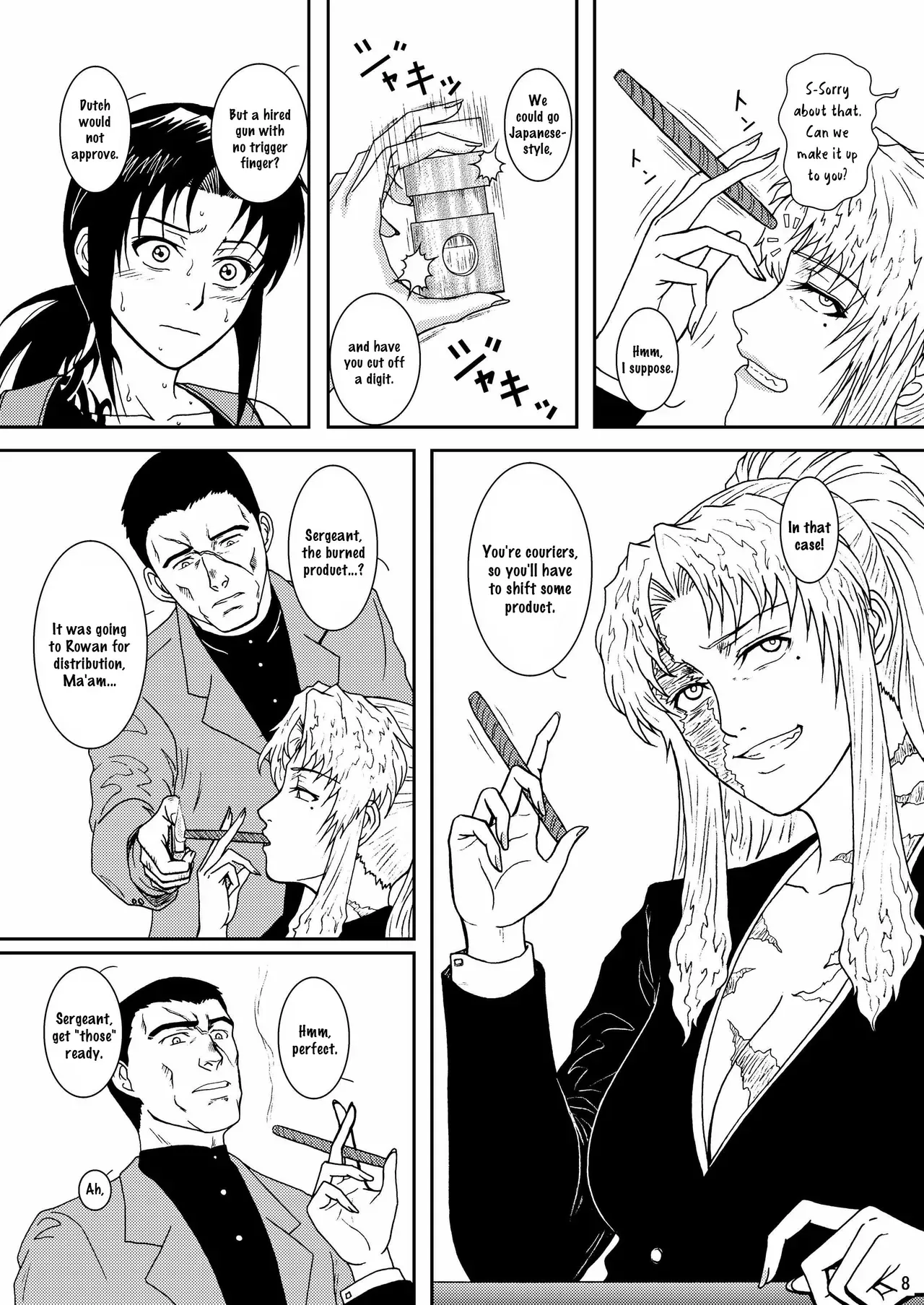 (C74) [Atelier Pinpoint (CRACK)] DEAD MAN WALKIN' (BLACK LAGOON) [ultimaflaral] [English] - Page 5