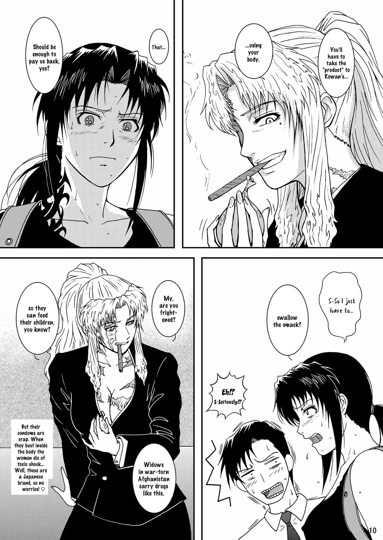 (C74) [Atelier Pinpoint (CRACK)] DEAD MAN WALKIN' (BLACK LAGOON) [ultimaflaral] [English] - Page 7