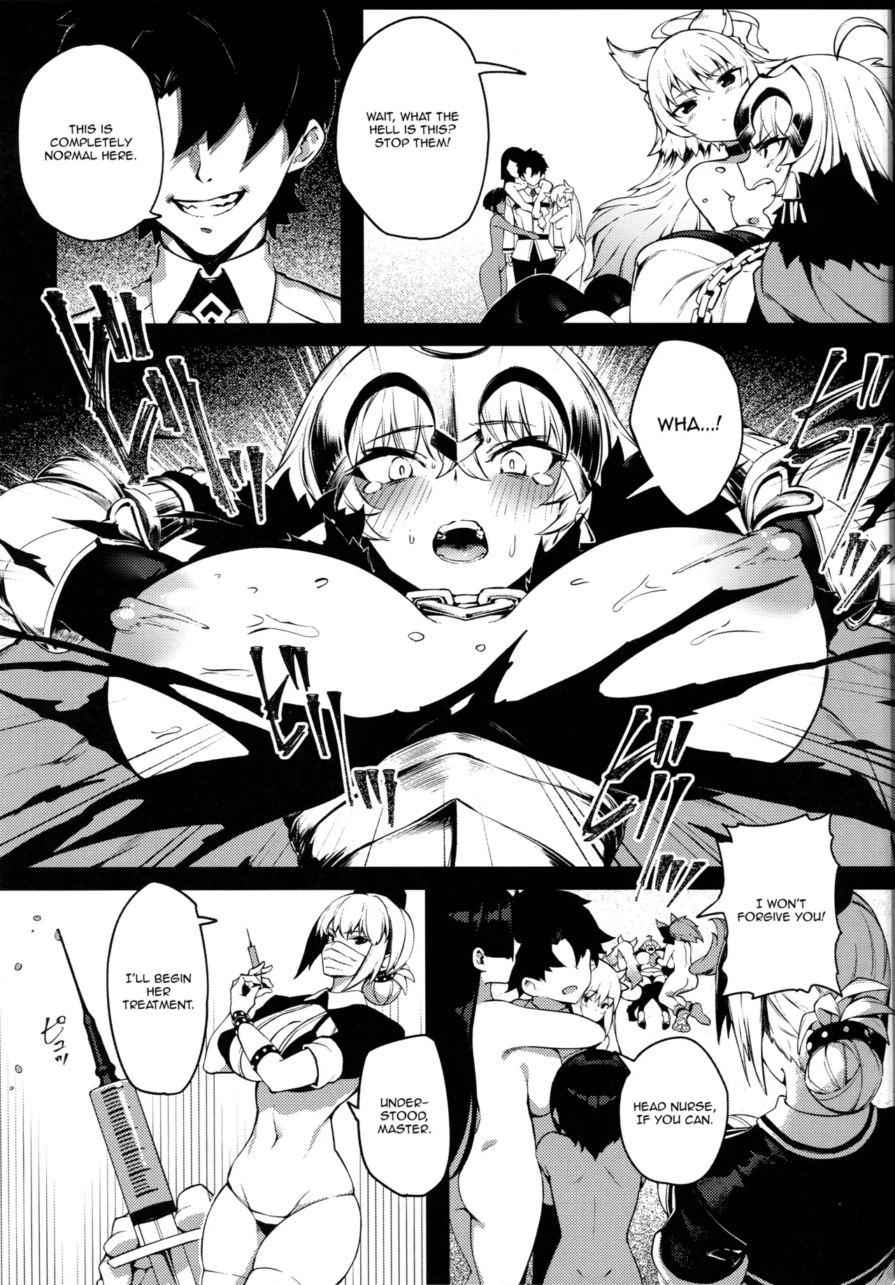 (C96) [PYZ/MARC (Pyz)] Tensei Jeanne Master Chinpo de Mashou Ochi (Fate/Grand Order) [English] - Page 6
