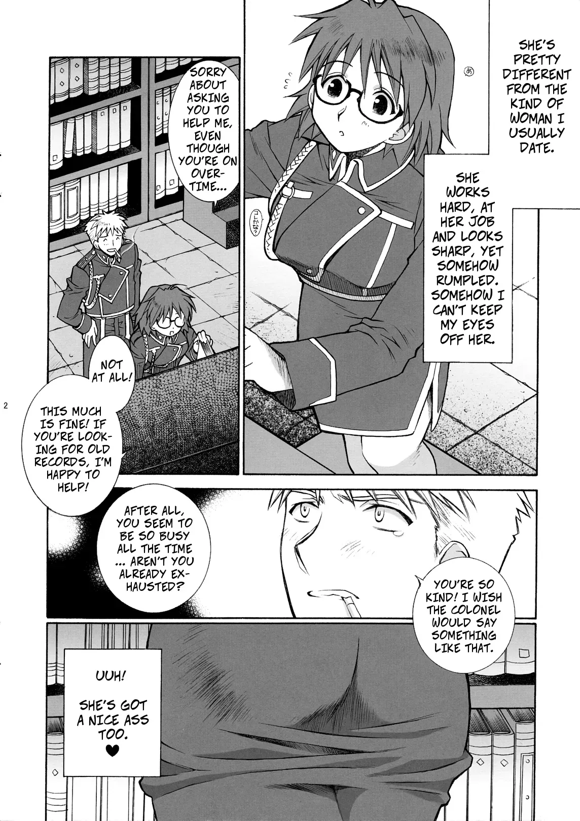 (C66) [Totsugeki Wolf (Yuuki Mitsuru)] Girl's Bravo! (Fullmetal Alchemist) [English] [CopyOf] - Page 2