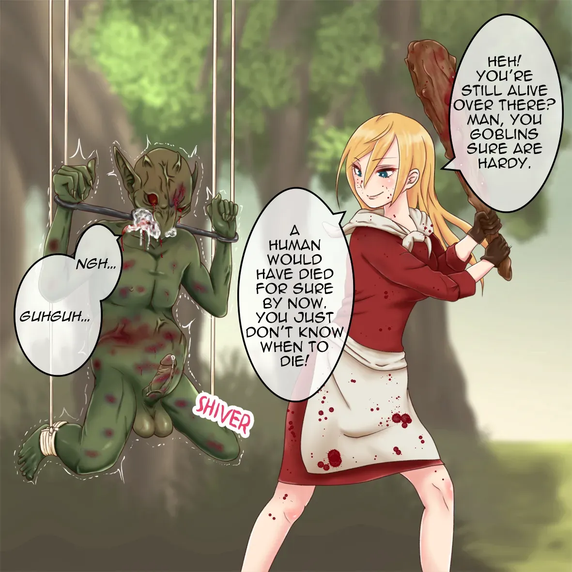 [Hisano] Zetsubou no Goblin 1 [English] {Hennojin} [Decensored] - Page 9