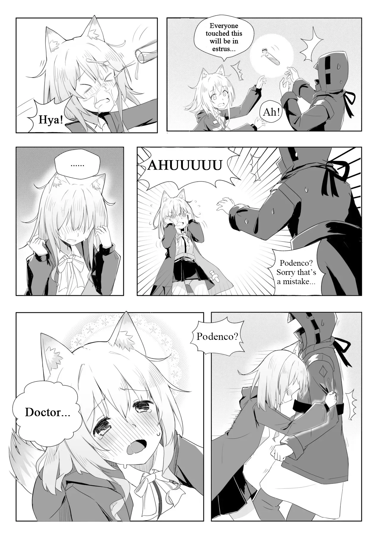 [1nco] Horny Puppy Podenco (Arknights) [English][SelEstial] - Page 4