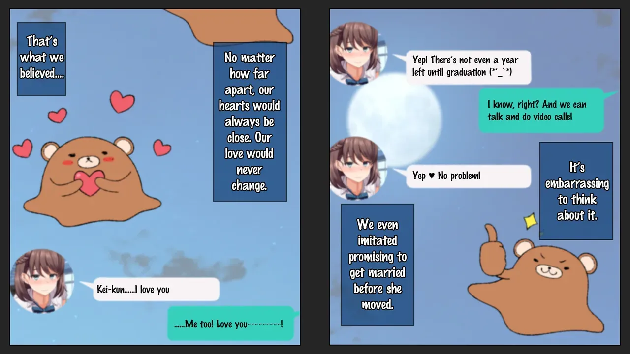 [Kirake] Kare ni Kakushite Netorare Eizou Tsuuwachuu... | Hidden Netorare Video Call [English] - Page 6