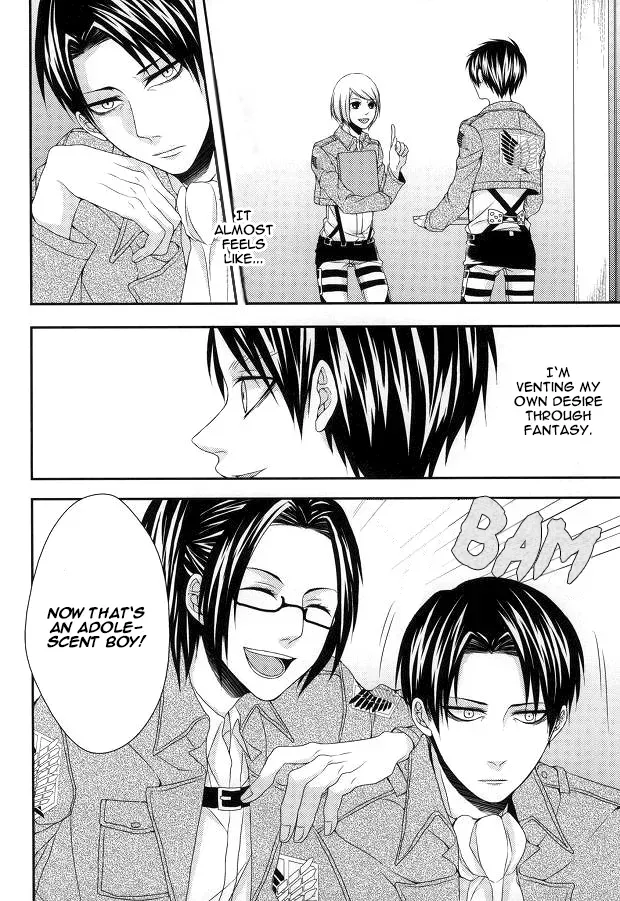 (FALL OF WALL4) [T.K-Cinema (Tako)] Mubyou - Dreamer's Sickness (Shingeki no Kyojin) [English] [Utopia] - Page 4
