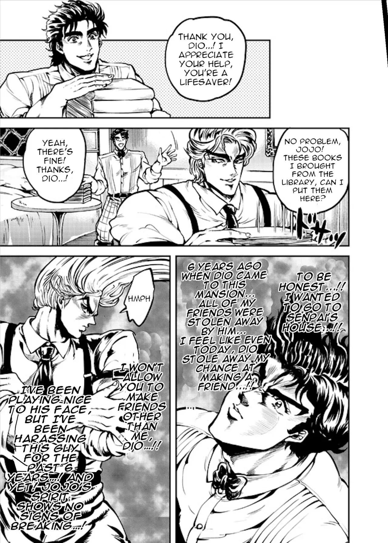 [GOMIX! (Yoisho53)] Boku no Seishun wa Dio to no Seishun | My Youth is With You, Dio (JoJo's Bizarre Adventure) [English] [Digital] - Page 4