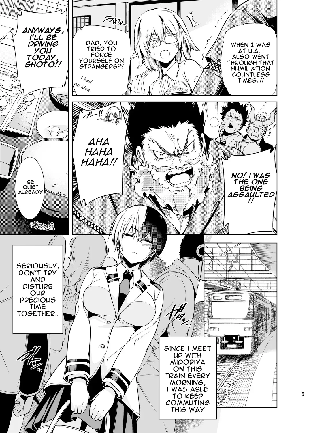 [OMEGA 2-D (Hibino Tomoki, Shima Seiryuu)] Koisuru Hyouketsu Girl | Girl Frozen in Love (Boku no Hero Academia) [English] [Gwimi] [Digital] - Page 4
