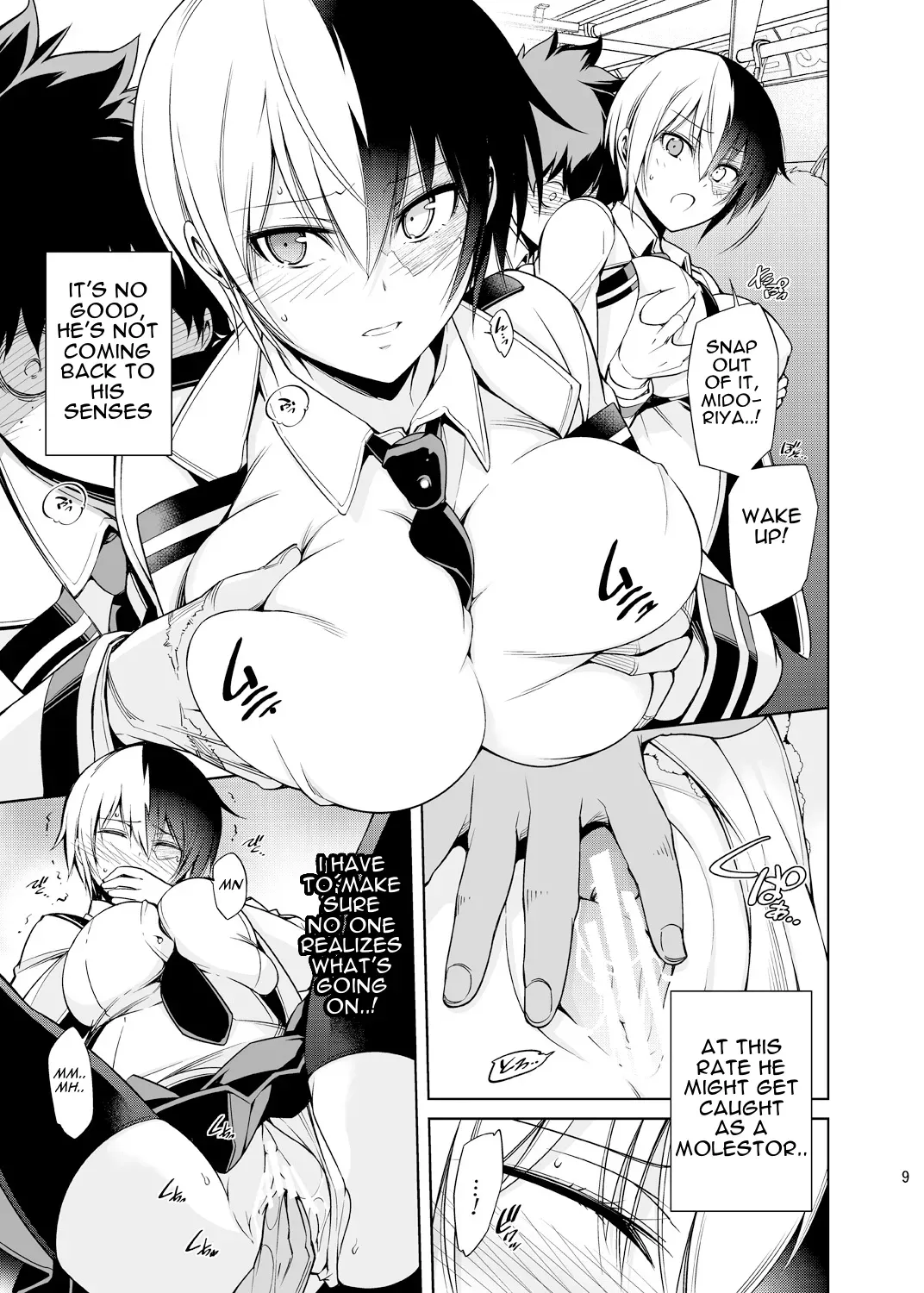 [OMEGA 2-D (Hibino Tomoki, Shima Seiryuu)] Koisuru Hyouketsu Girl | Girl Frozen in Love (Boku no Hero Academia) [English] [Gwimi] [Digital] - Page 8