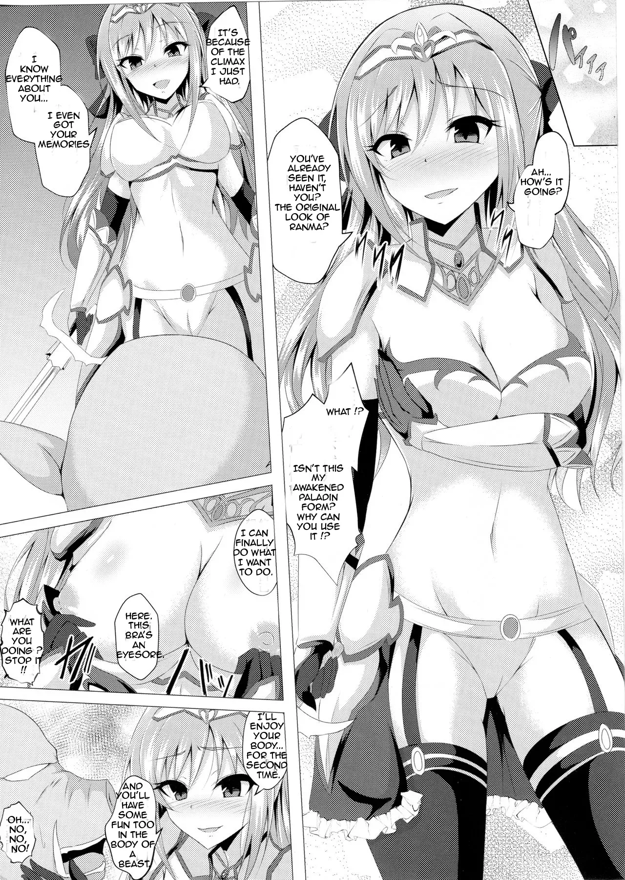 (CiNDERELLA ☆ STAGE 7 STEP) [Taketombo (Naba)] Yuusha Ranko to Orc ga Irekawaru Hon (THE IDOLM@STER CINDERELLA GIRLS) [English] - Page 10
