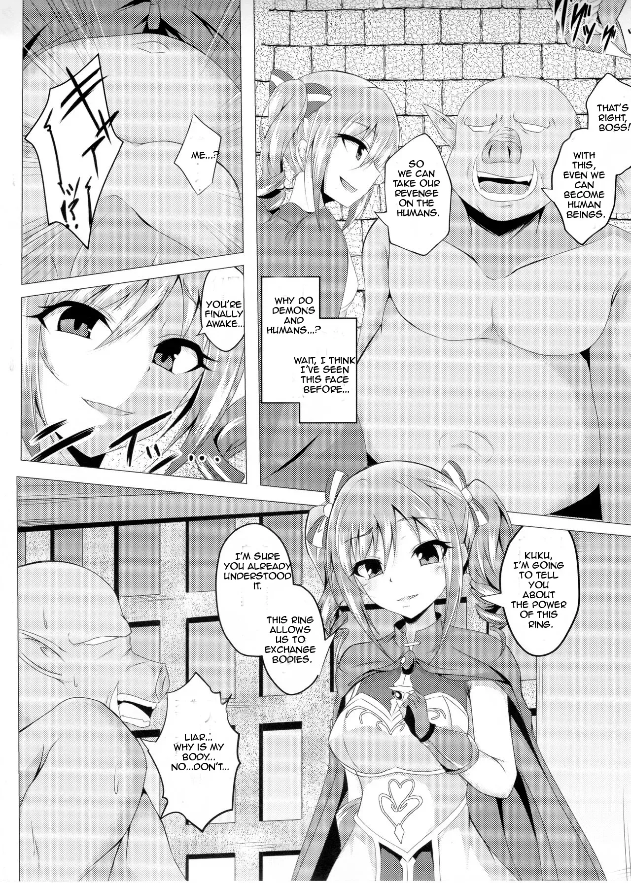 (CiNDERELLA ☆ STAGE 7 STEP) [Taketombo (Naba)] Yuusha Ranko to Orc ga Irekawaru Hon (THE IDOLM@STER CINDERELLA GIRLS) [English] - Page 5