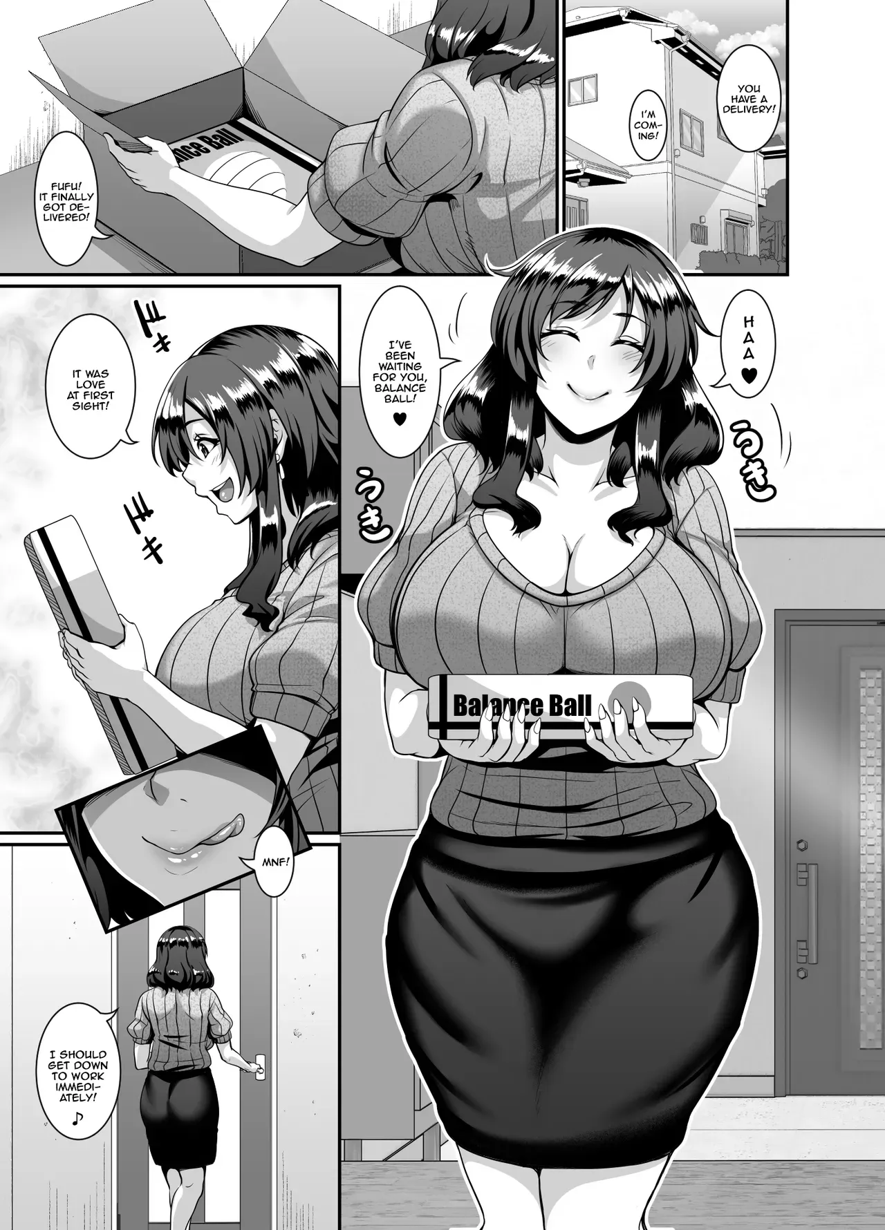 [Tiramisu Tart (Kazuhiro)] Oku-sama wa Dildo Ball ni Goshuushin [English] {JSRTL} - Page 4