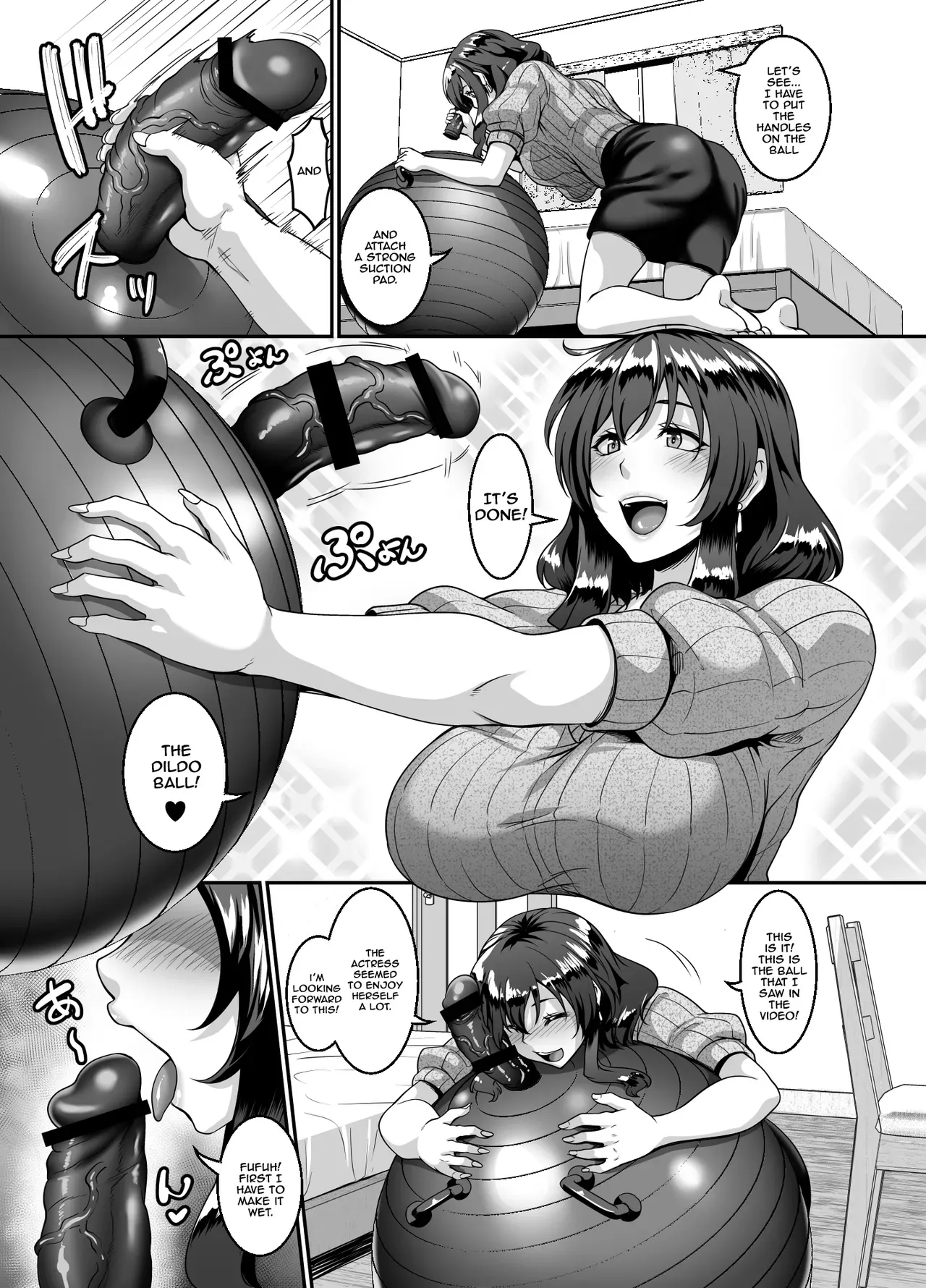 [Tiramisu Tart (Kazuhiro)] Oku-sama wa Dildo Ball ni Goshuushin [English] {JSRTL} - Page 6