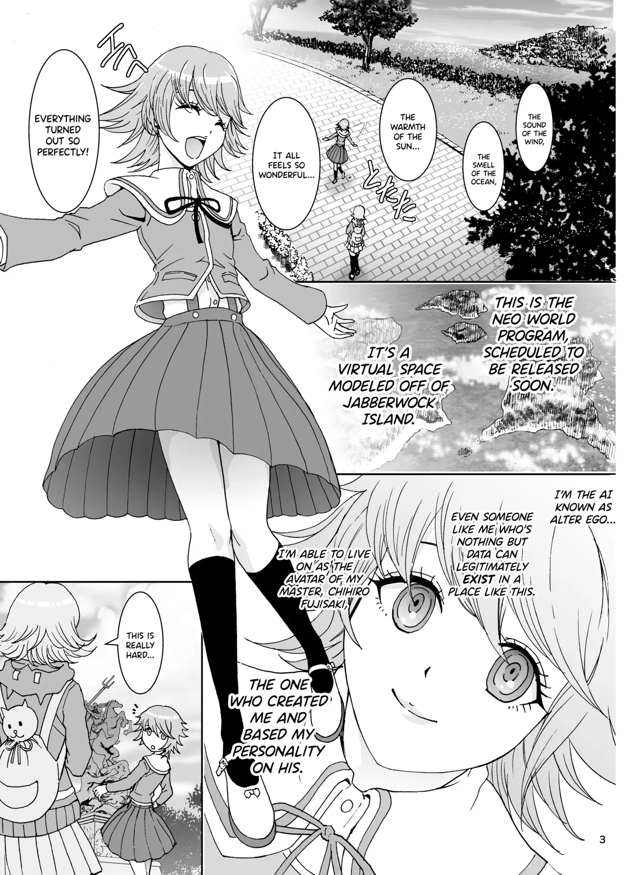 [Rurunoya (Rurukichi)] Love Love Lecture (Danganronpa 2) [English] {Hennojin} [Digital] - Page 3