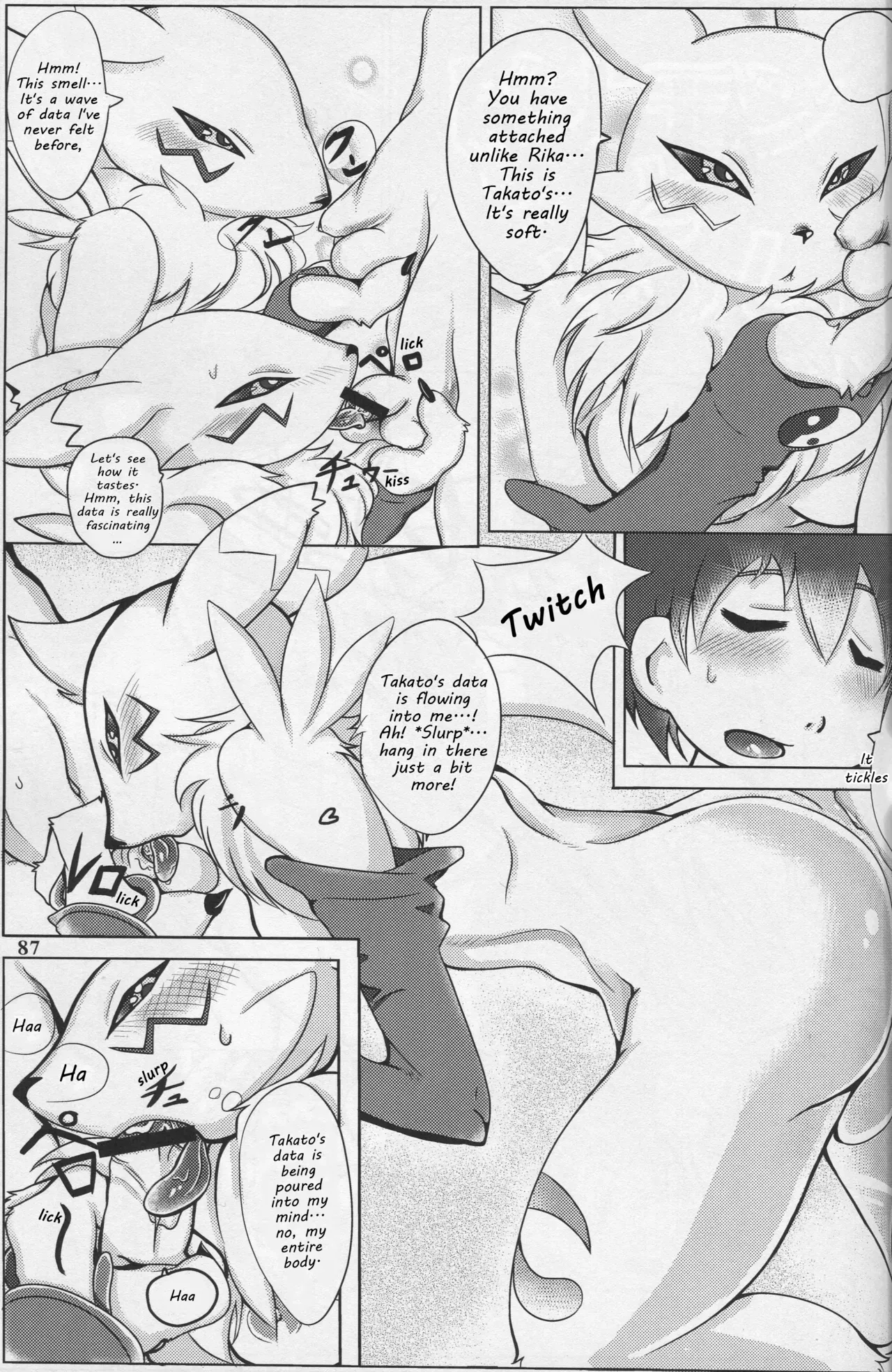 (Fur-st 2) [EIXIN'S DRAWER (Ouka)] 1-Nichi Patron | 1-Day Patron (Minnna no RENAMON Yellow 100%) (Digimon Tamers)  [English] [EHCOVE] - Page 5