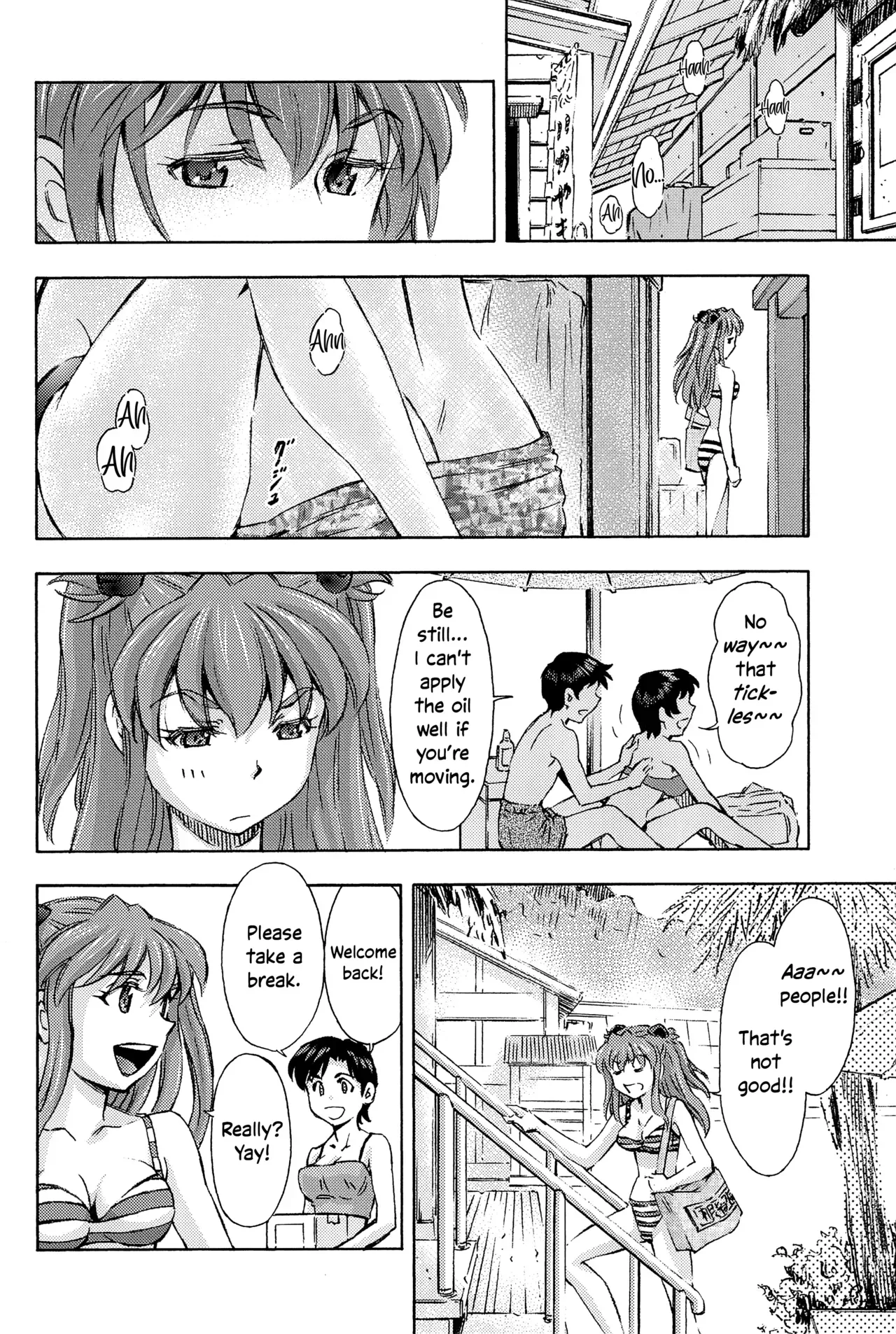 (COMIC1☆9) [Studio Wallaby (Kura Oh)] 3-nin Musume to Umi no Ie (Neon Genesis Evangelion) [English] [InsanePraetor] - Page 8