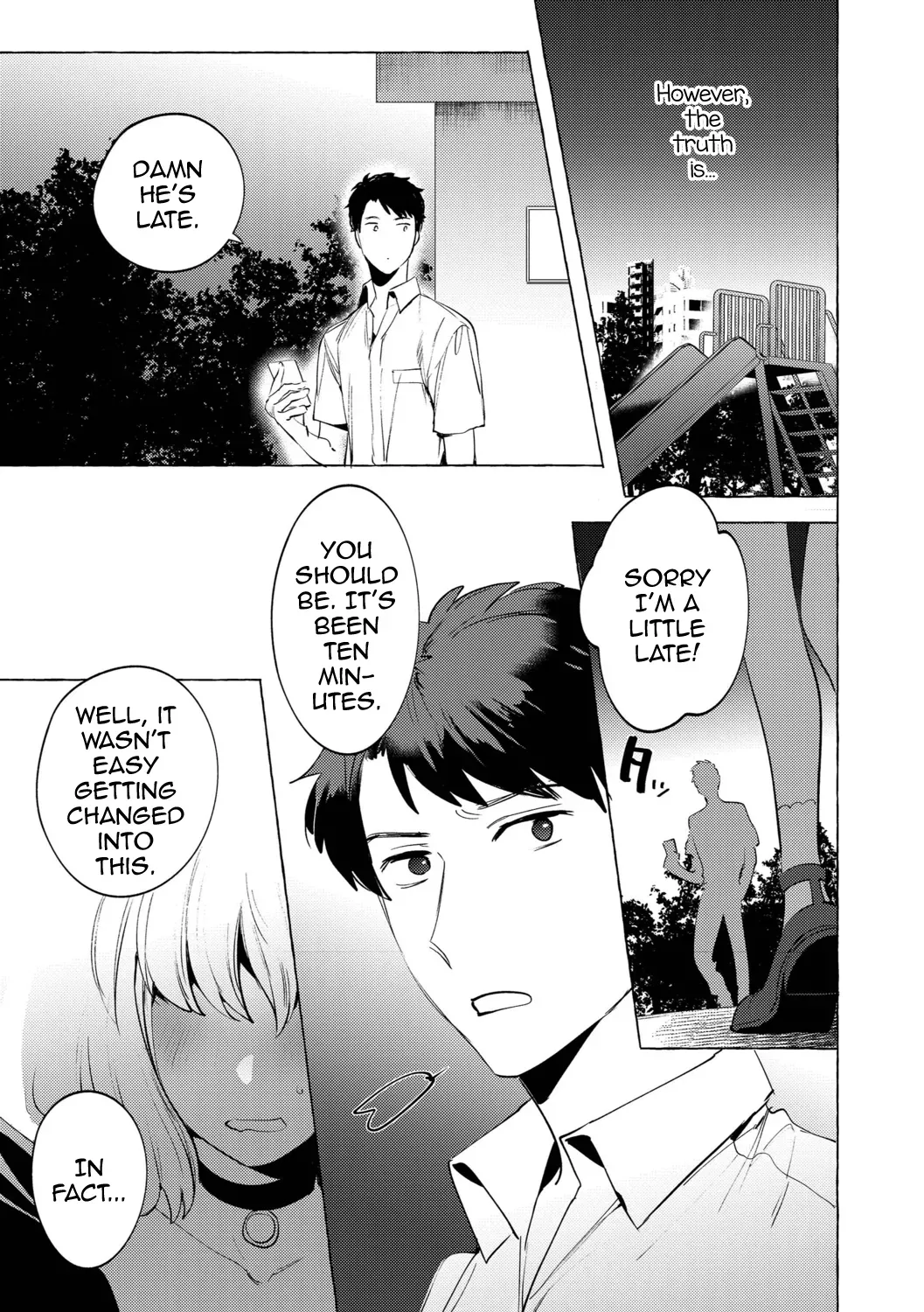 [Hontoku] Yoru no Aokan Kouen (Mesuiki Otokonoko) [English] [mysterymeat3] [Digital] - Page 3