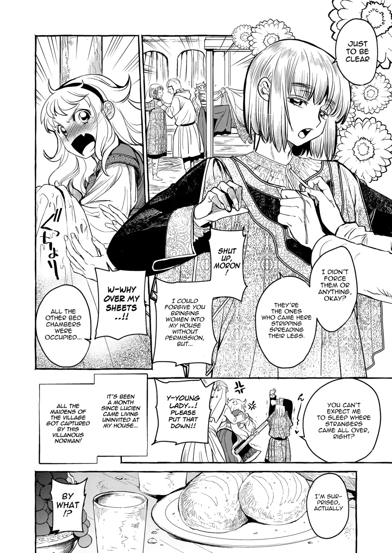 [Toko-ya (HEIZO, Kitoen)] Saint Foire Festival/eve Evelyn:4 [English] {Mant} [Digital] - Page 7