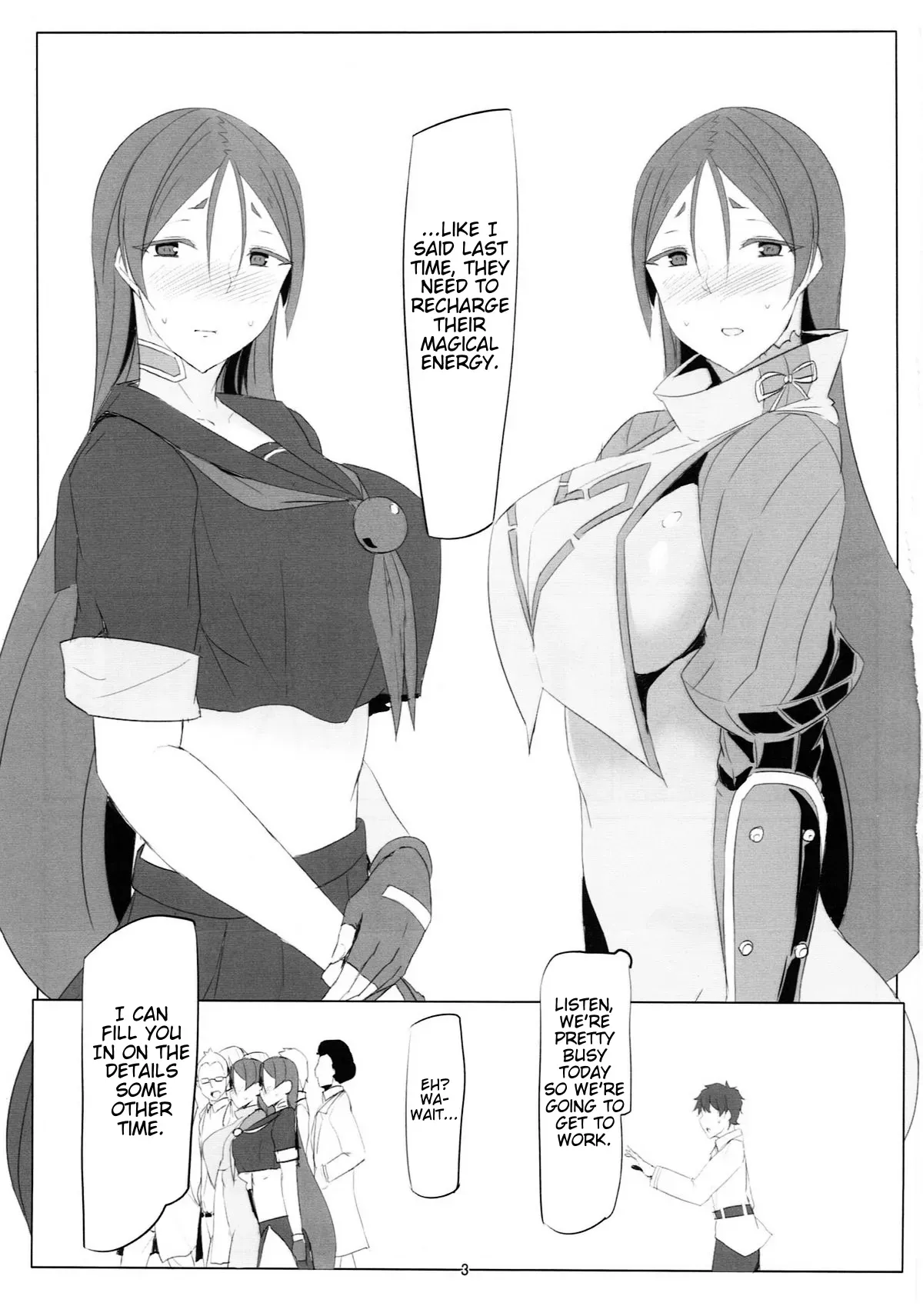 (C93) [Caramel Yarou (ky.)] Saikin Boku no Mama-tachi ga Boku ni Tsumetaku Natta Wake | The Reason Why My Mommys Have Been Acting Distant Around Me Lately (Fate/Grand Order) [English] [Darg777] - Page 2