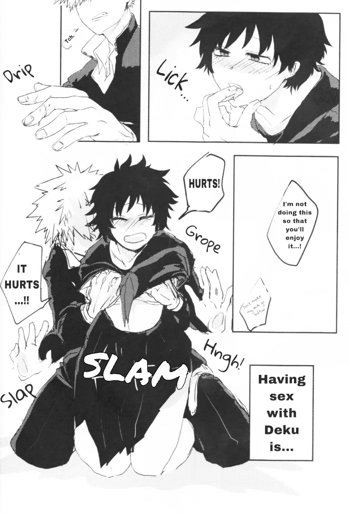 (Douyara Deban no Youda! 10) [Kokoro ga Oreteru (Oreta Syashin)] Oroka na Futari no Renshuu Kyoku | Our Foolish Etude Together (Boku no Hero Academia) [English] [SpookyLatte] - Page 7