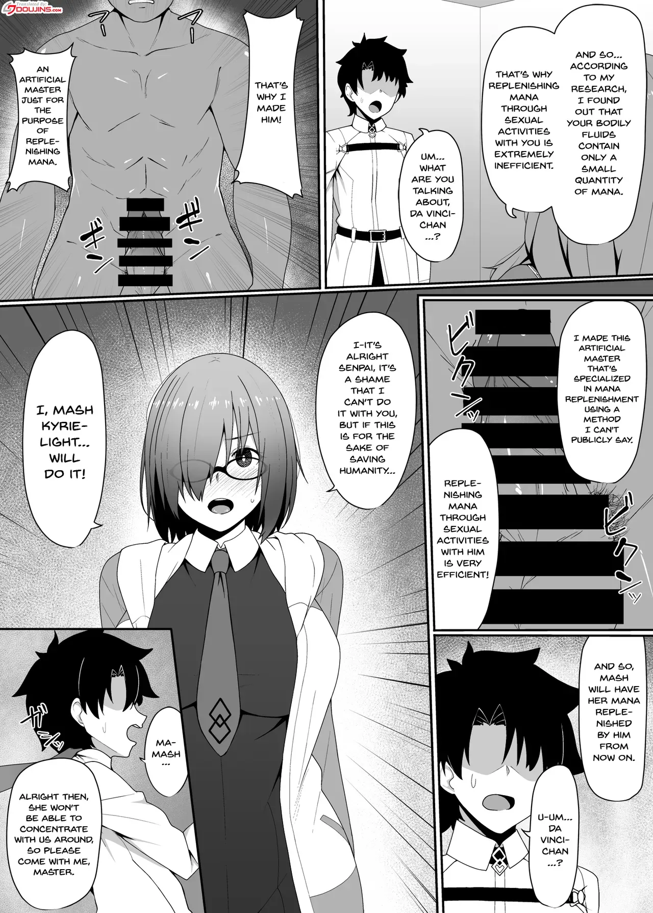[Beruennea (skylader)] Kabe no Mukou de Kimi ga Naku | Crying Out From The Other Side Of The Wall (Fate/Grand Order) [English] {Doujins.com} [Digital] - Page 2