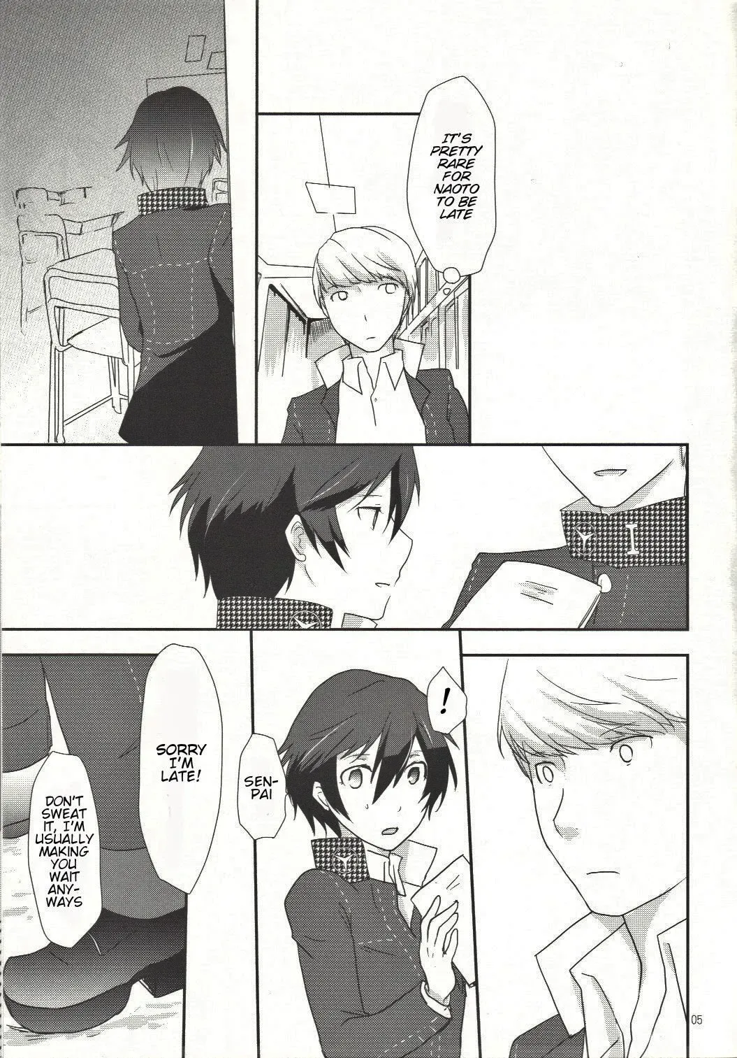 (C82) [MEGANE81 (Shinocco)] Love or Lies (Persona 4) [English] [GangWeedTranslations] - Page 4